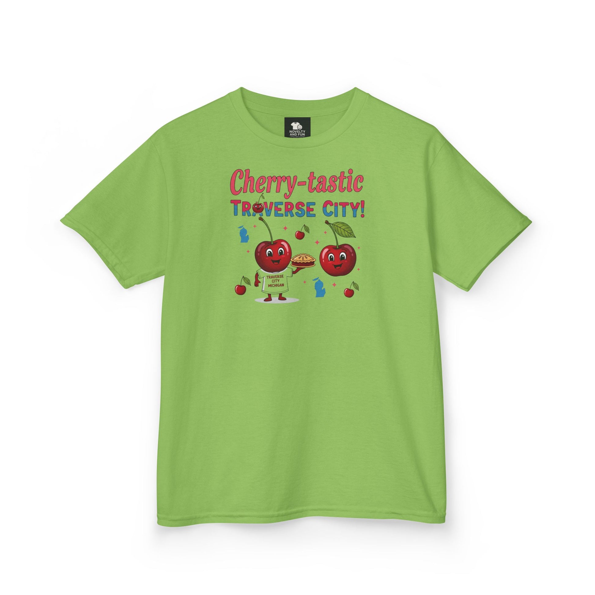 Cherry-tastic Traverse City Kids Tee | Fun Family Tee, Summer Shirt, Kids Gift, Fruit Themed T-shirt, Cherry Lovers Apparel