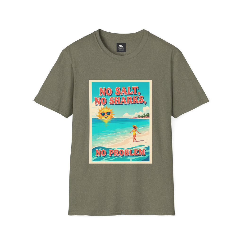 Beach Vibes Unisex T-Shirt | Summer Fun Tee, Vacation Shirt, Surf Style, Gift for Beach Lovers, Lake Lovers Apparel