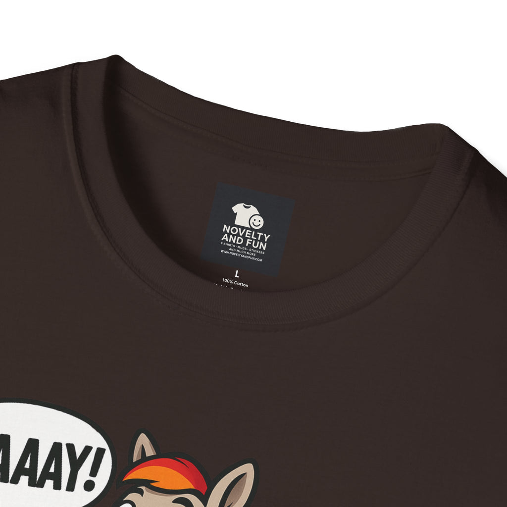 Rainbow Horse Graphic HAAAY T-Shirt, Funny Gift, Pride Apparel, Cute Graphic Tee, LGBTQ Pride Shirt, Colorful Horse Tee,