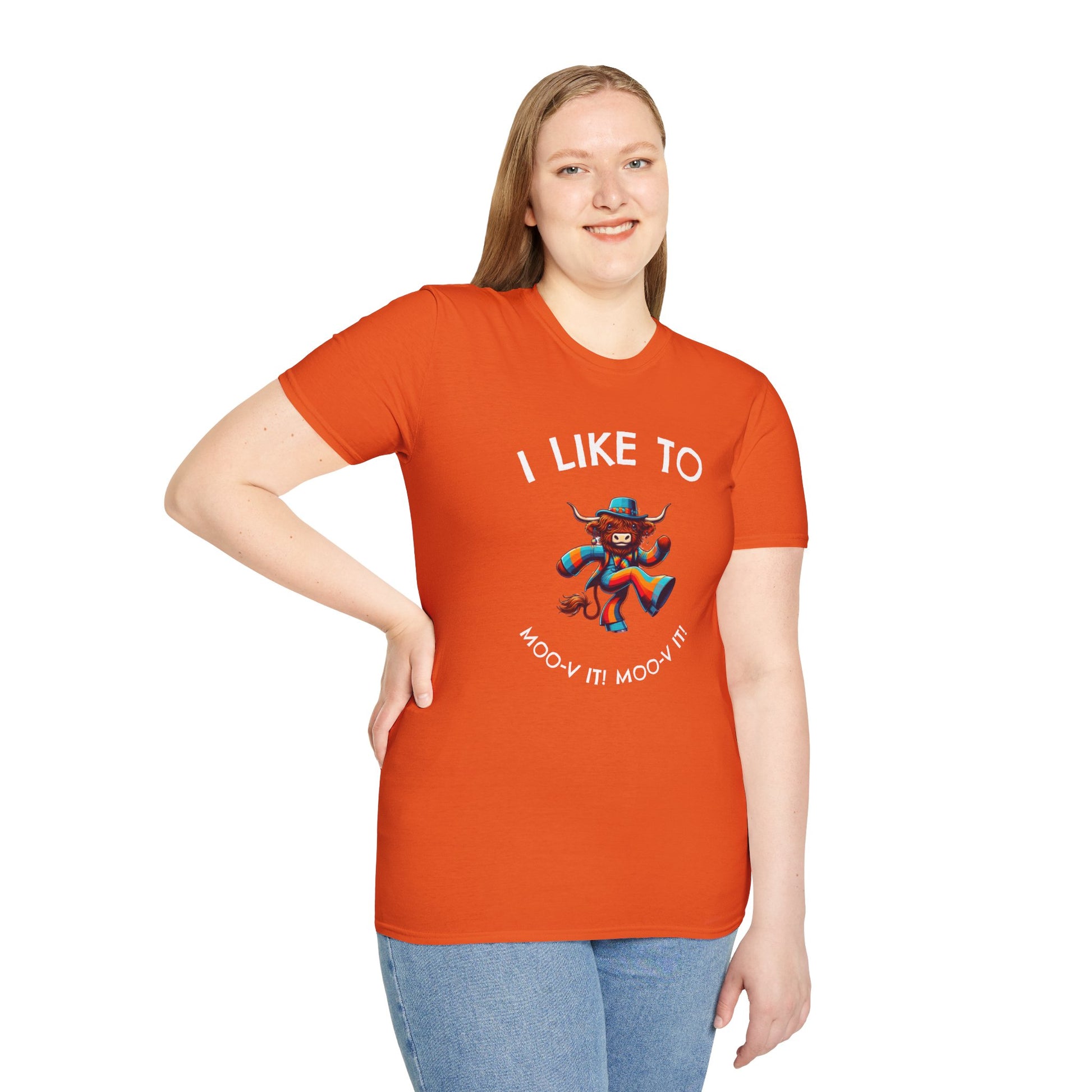 Colorful Highland Cow T-Shirt