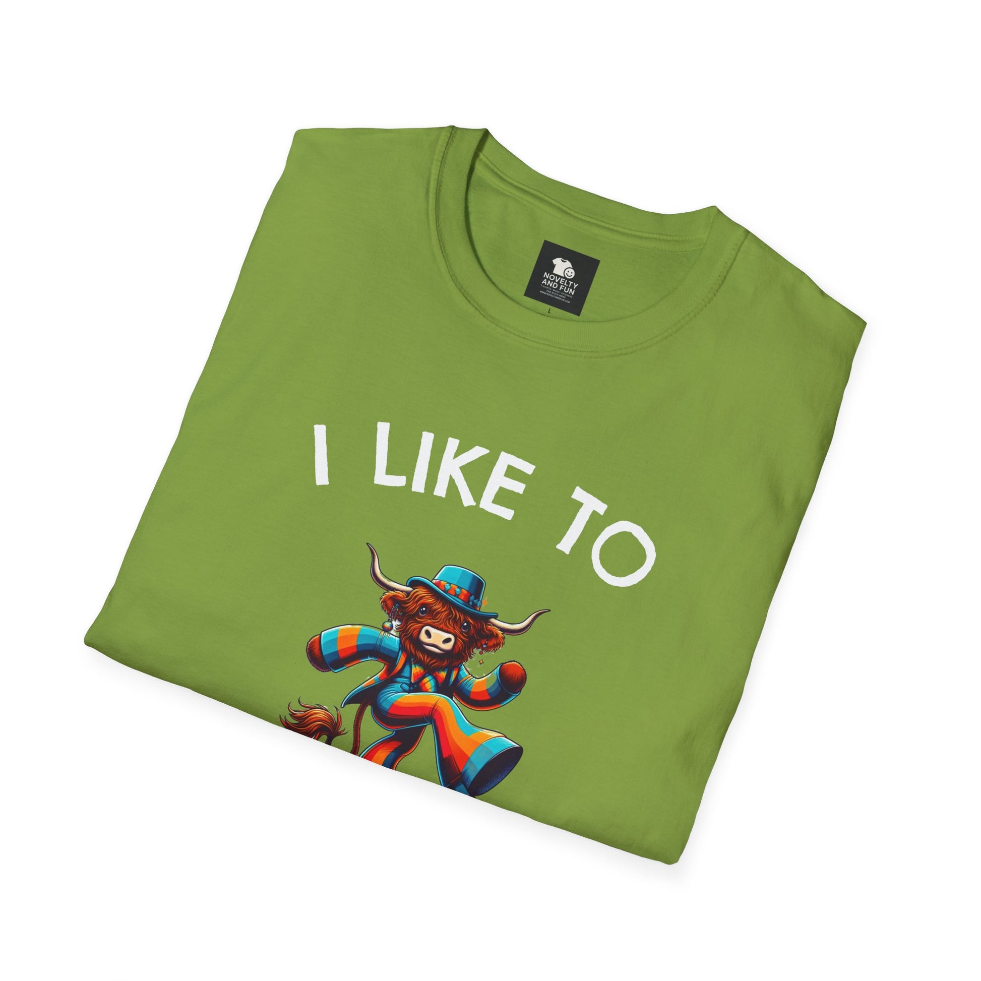 Colorful Highland Cow T-Shirt