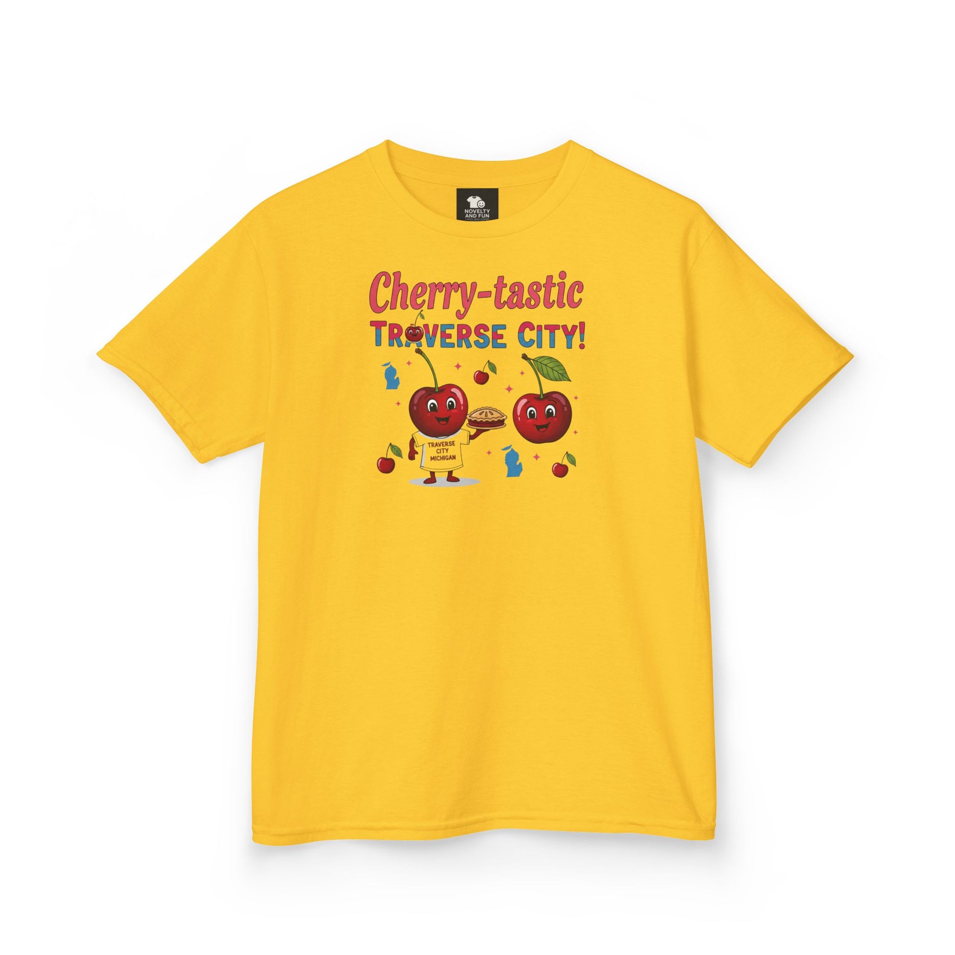 Cherry-tastic Traverse City Kids Tee | Fun Family Tee, Summer Shirt, Kids Gift, Fruit Themed T-shirt, Cherry Lovers Apparel