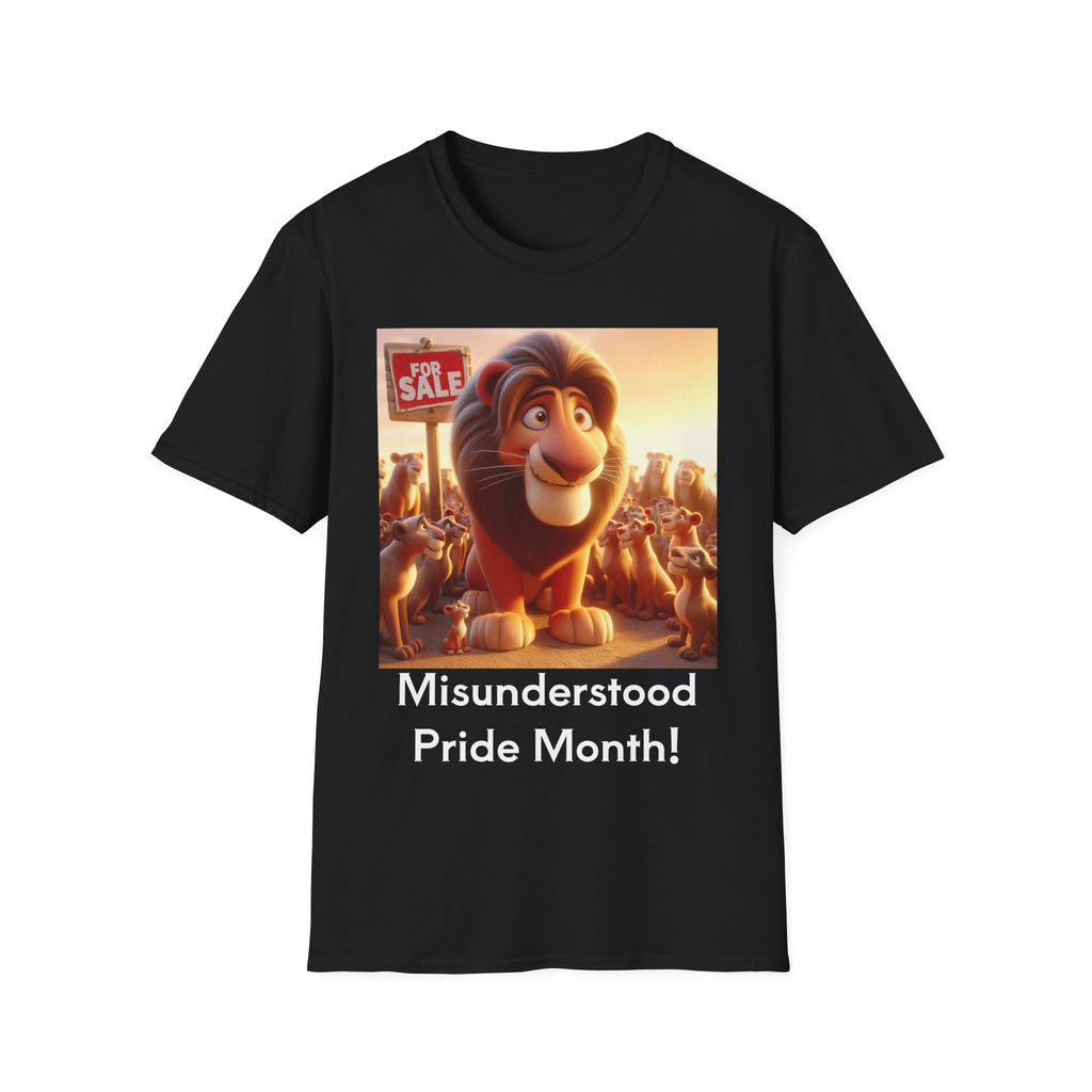 Misunderstood Pride Month T-Shirt, LGBTQ+ Tee, Fun Graphic Shirt, Unicorn [...]