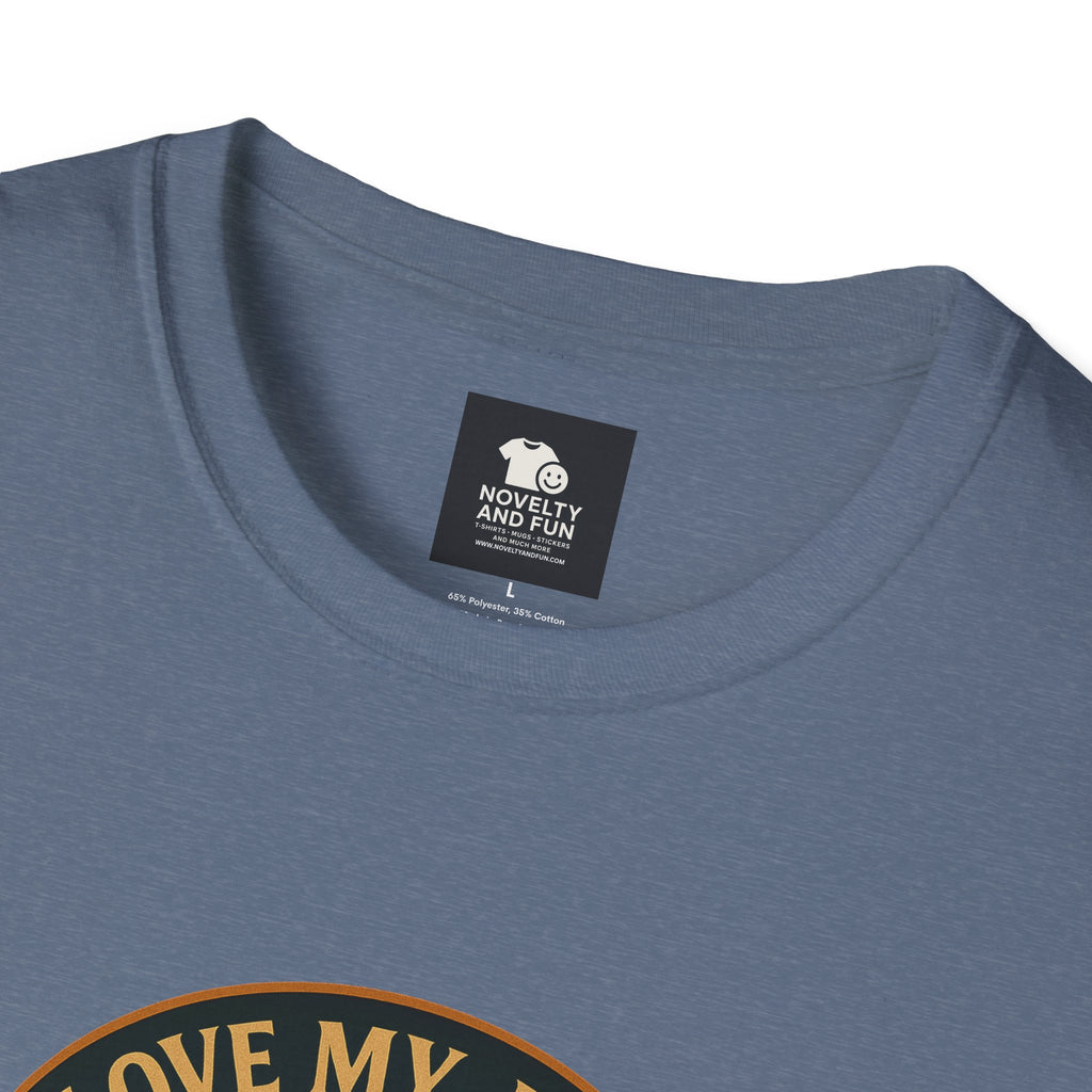 Funny HCA Highland Cow Coffee Lover Softstyle T-Shirt