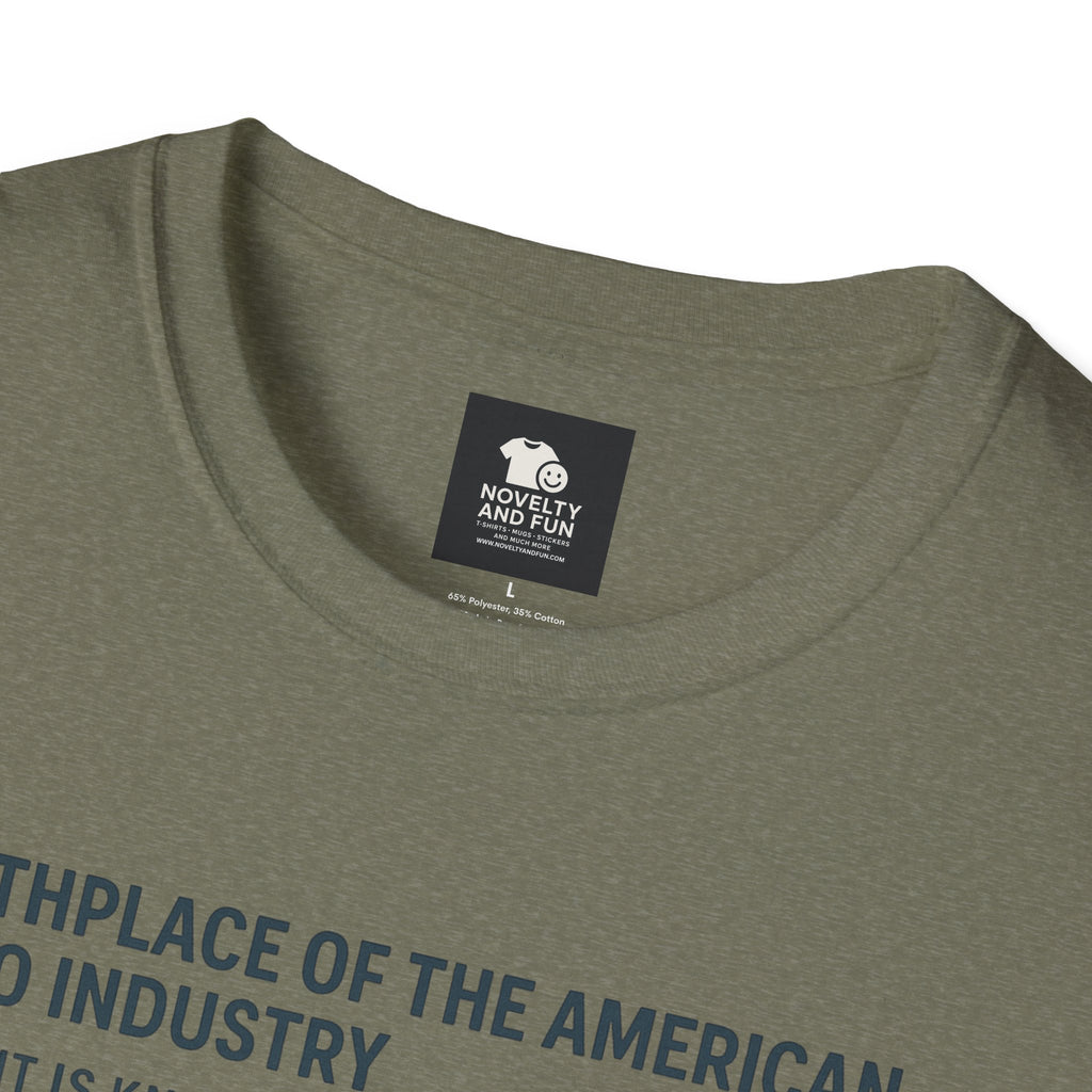 Motor City T-Shirt - Detroit Auto Heritage Vintage Car Lover Gift