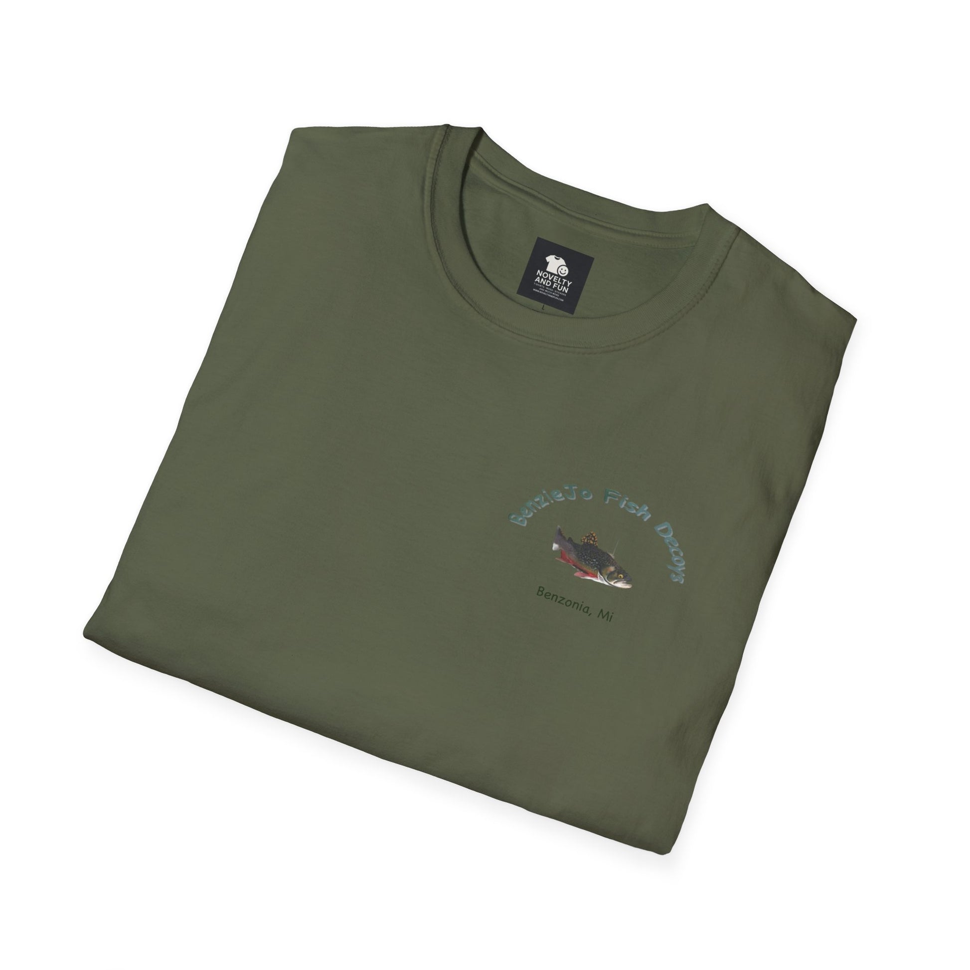 BenzieJo Michigan Fish Decoys Softstyle T-Shirt
