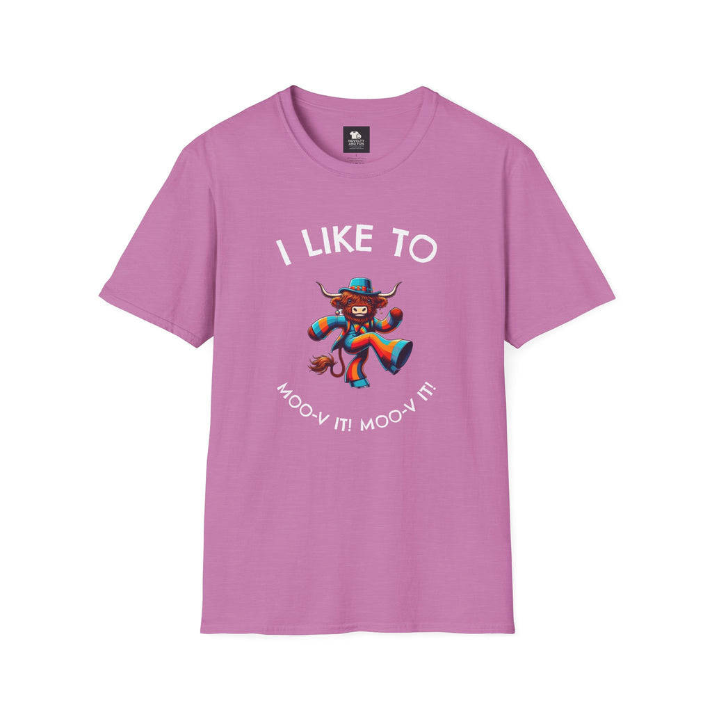 Colorful Highland Cow T-Shirt