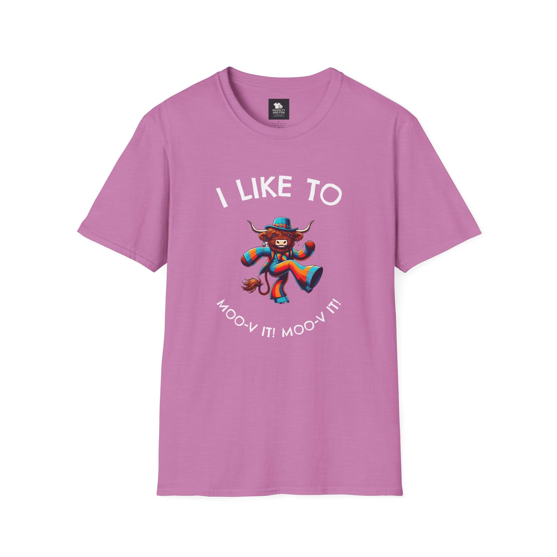 Colorful Highland Cow T-Shirt