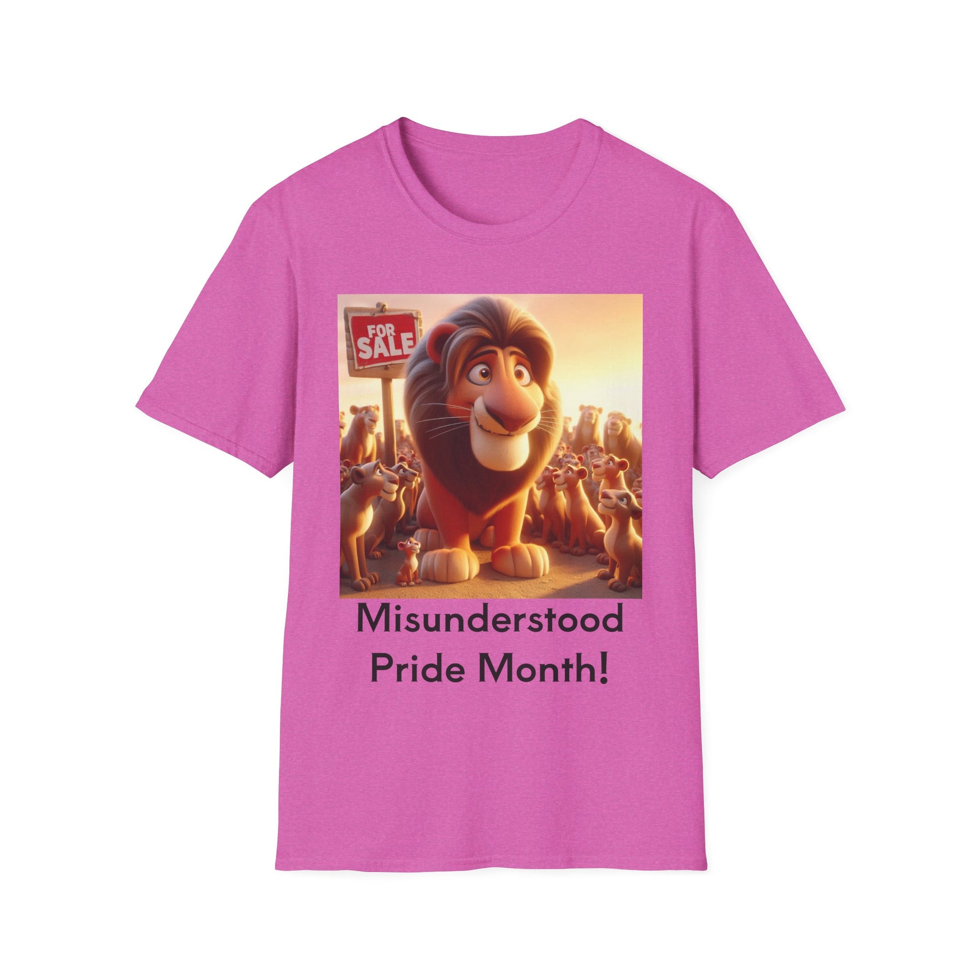 Misunderstood Pride Month T-Shirt, LGBTQ+ Tee, Fun Graphic Shirt, Unicorn [...]