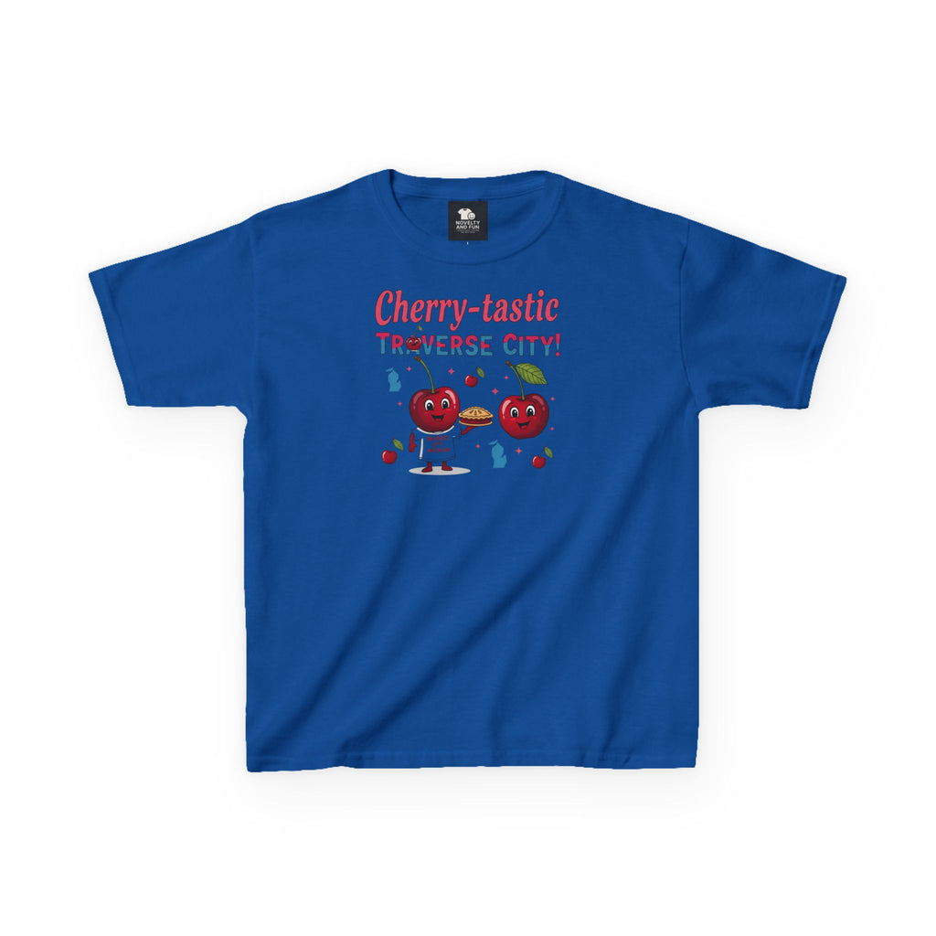 Cherry-tastic Traverse City Kids Tee | Fun Family Tee, Summer Shirt, Kids Gift, Fruit Themed T-shirt, Cherry Lovers Apparel