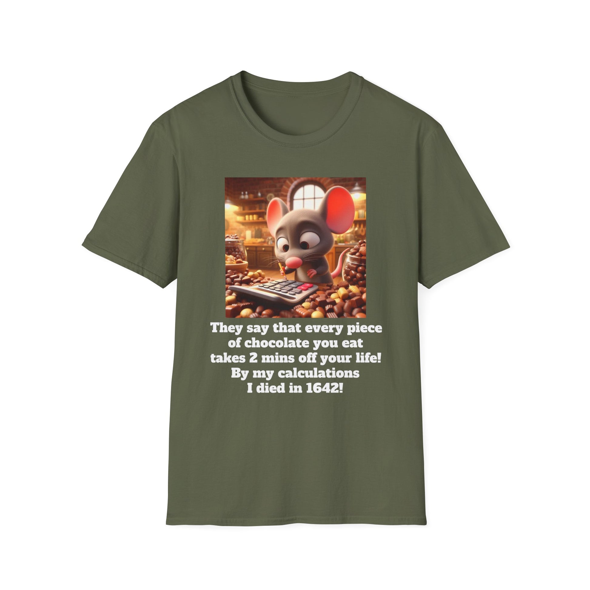 Funny Chocolate Lover T-Shirt, Gift for Foodies, Birthday Gift, Humor [...]