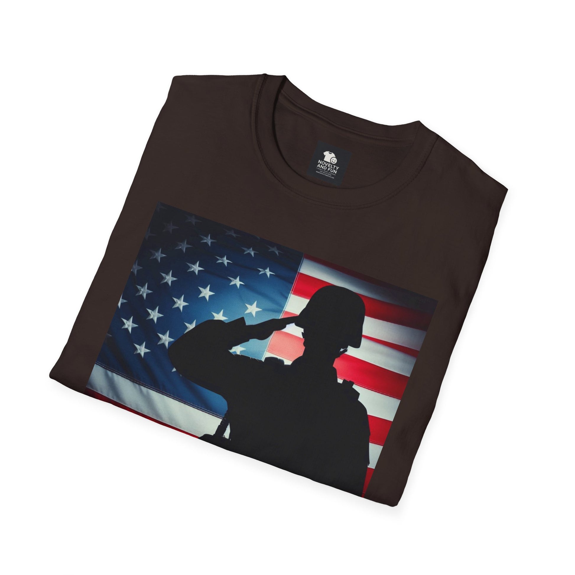 Salute to Service Unisex T-Shirt, Military Tribute Shirt, Patriotic Tee, Veteran Appreciation Gift, 4th of July Outfit, Americana Apparel