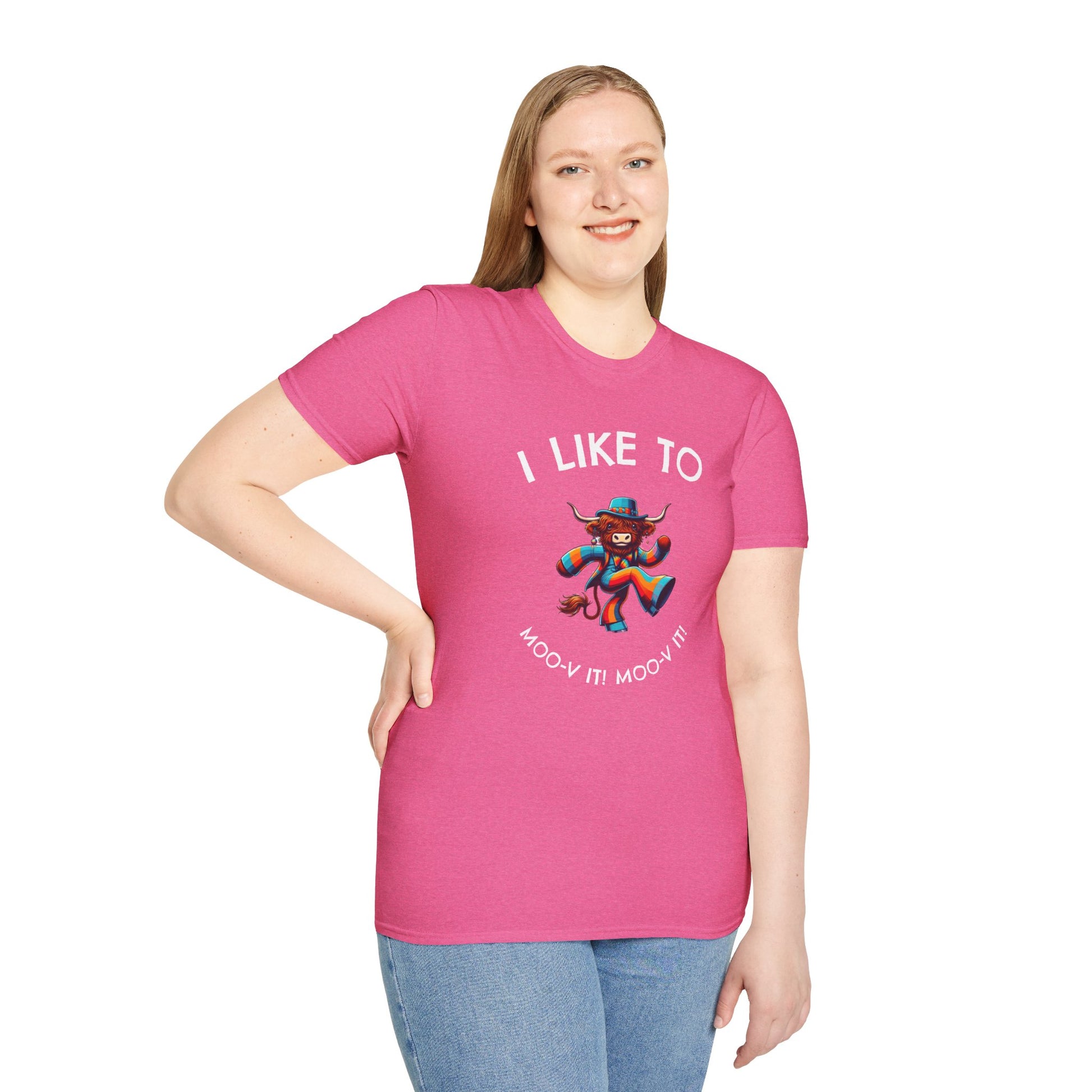 Colorful Highland Cow T-Shirt
