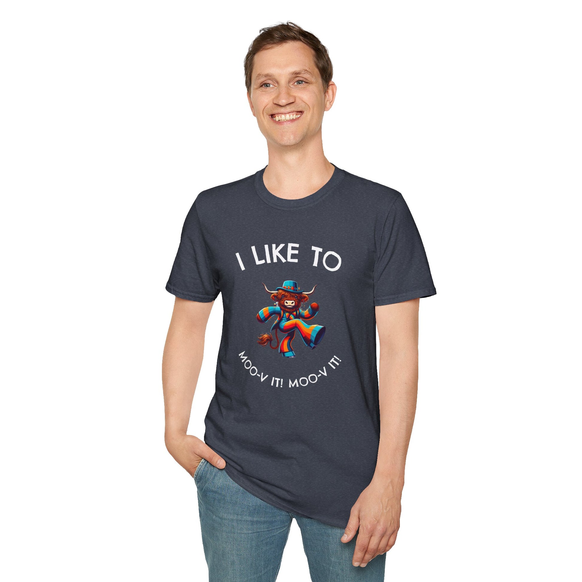 Colorful Highland Cow T-Shirt