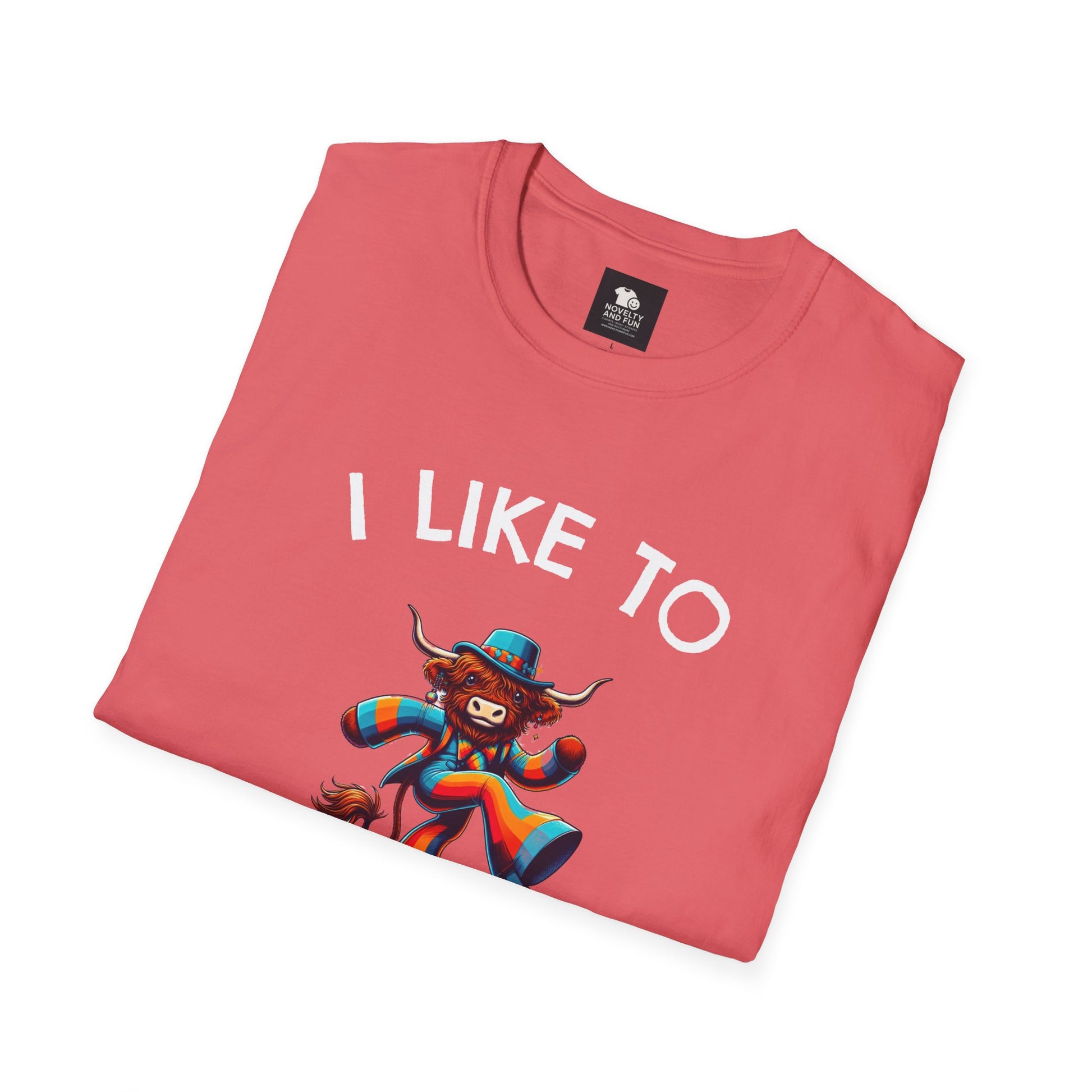 Colorful Highland Cow T-Shirt
