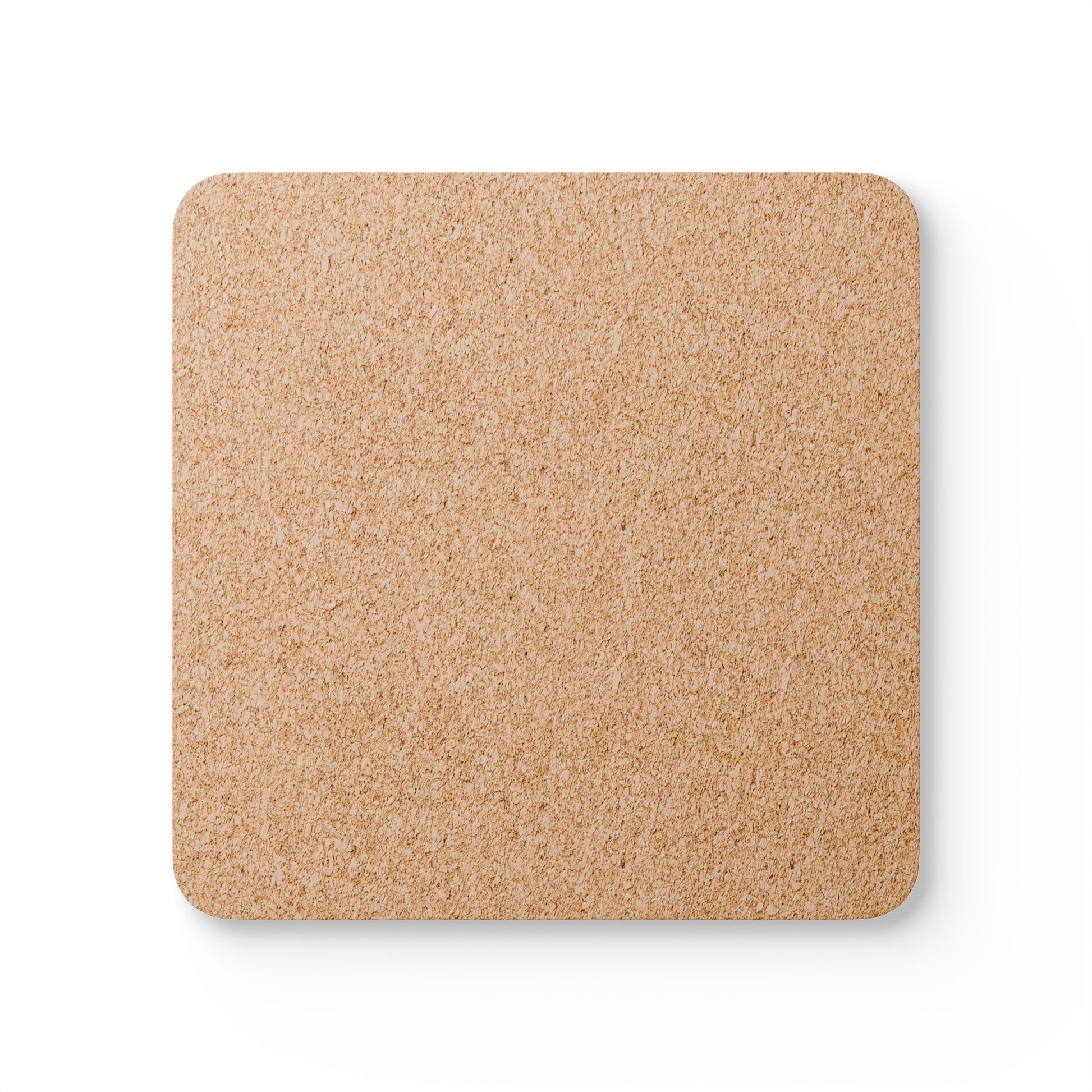 Camping-Inspired Cork Coaster Set - Perfect for Outdoor Enthusiasts, Home Decor, Gift for Campers, Michigan Love, Eco-Friendly
