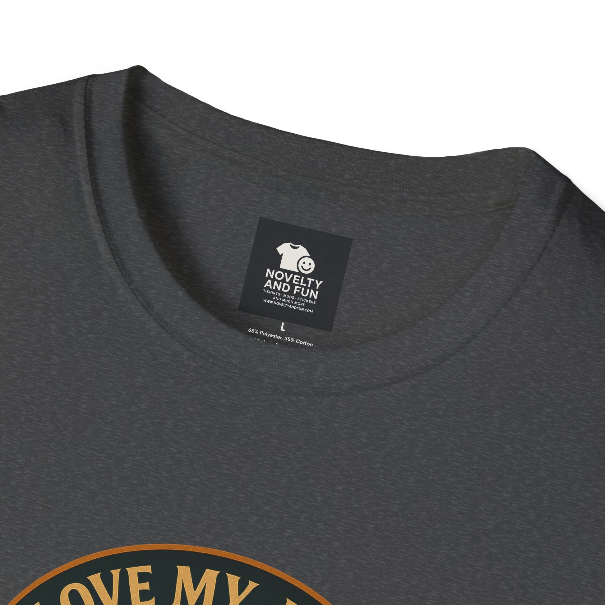 Funny HCA Highland Cow Coffee Lover Softstyle T-Shirt