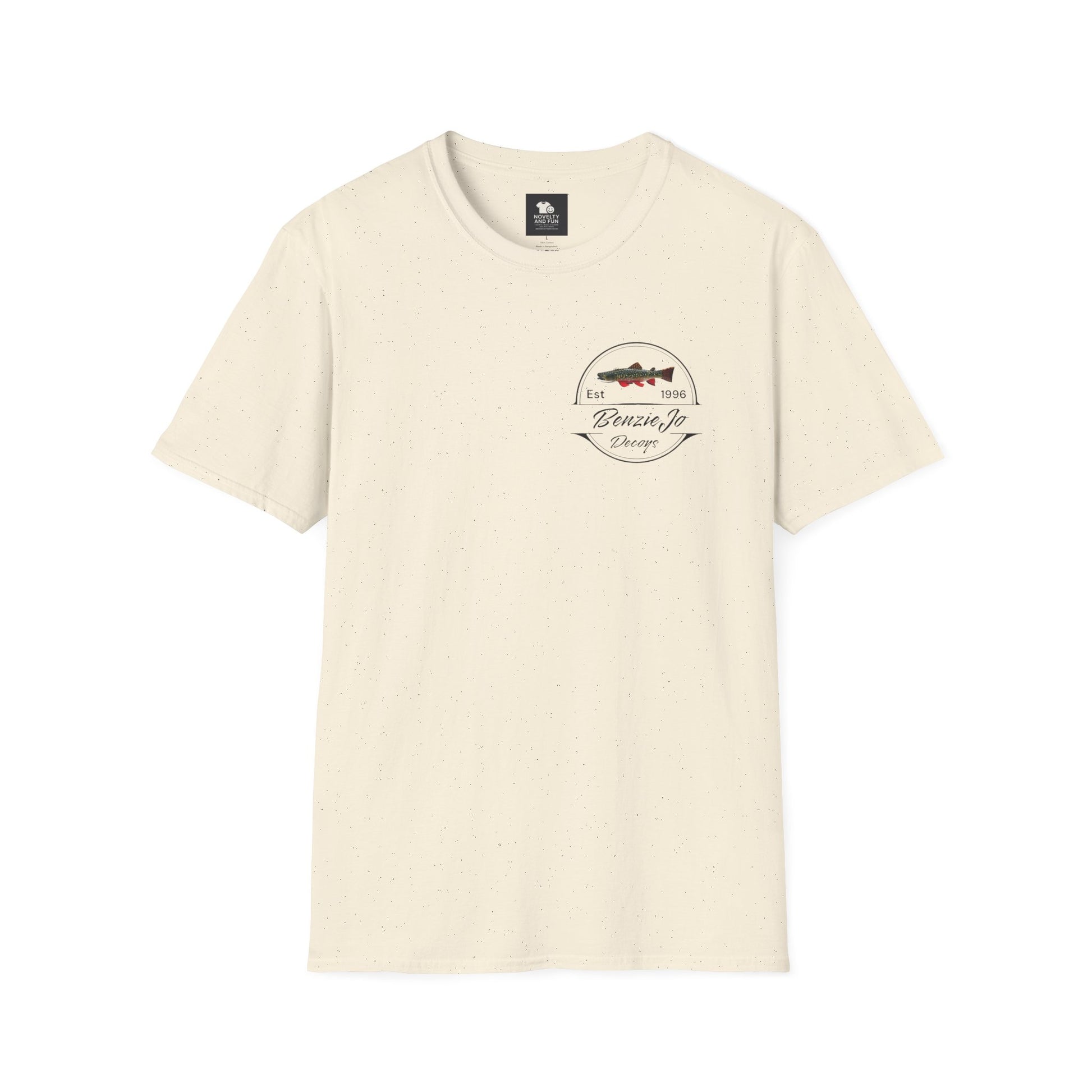 Front and Back Michigan BenzieJo Fish Decoys T-Shirt