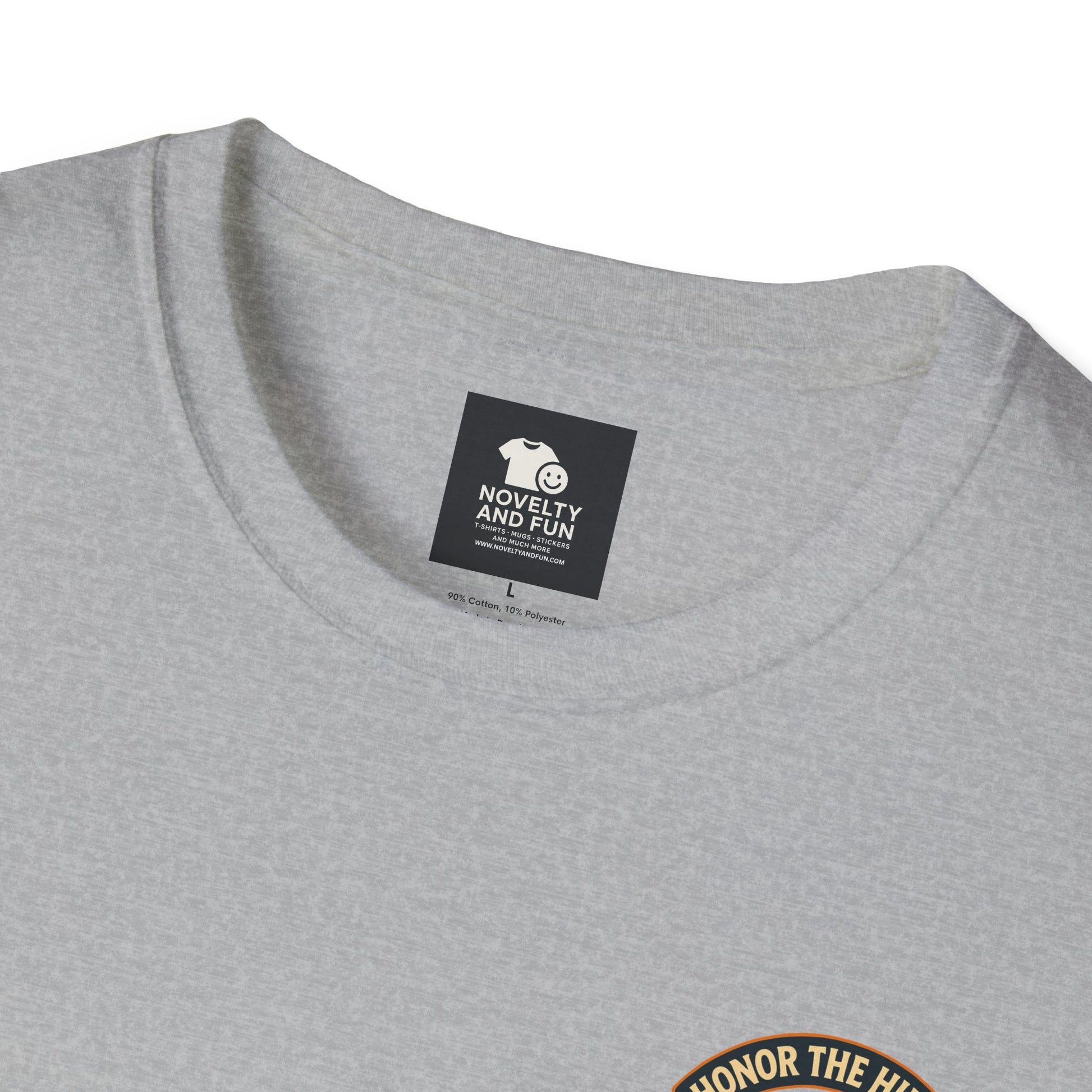 Celebrate Labor Day with Our Happy Highland Cow T-Shirt Front and Back!