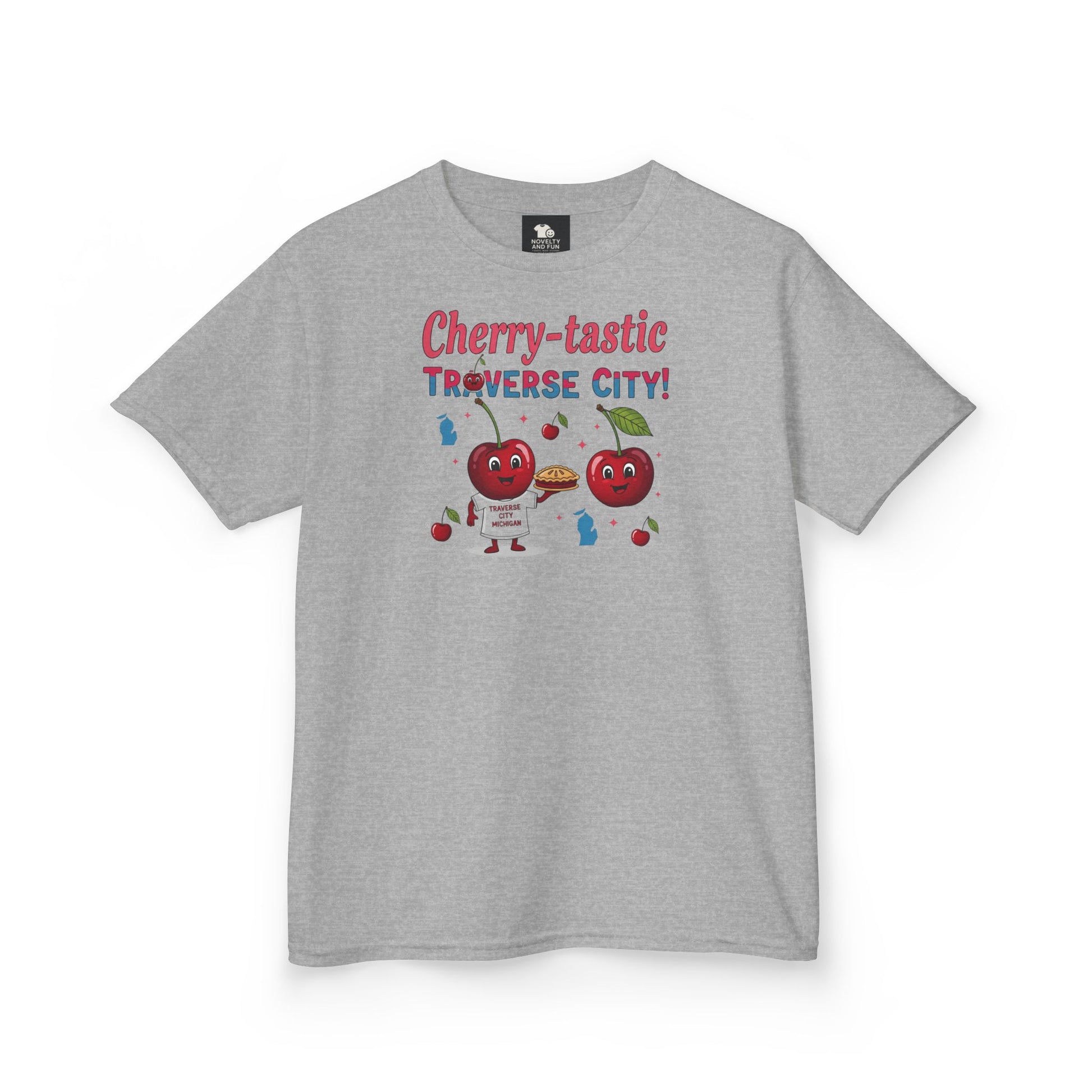 Cherry-tastic Traverse City Kids Tee | Fun Family Tee, Summer Shirt, Kids Gift, Fruit Themed T-shirt, Cherry Lovers Apparel