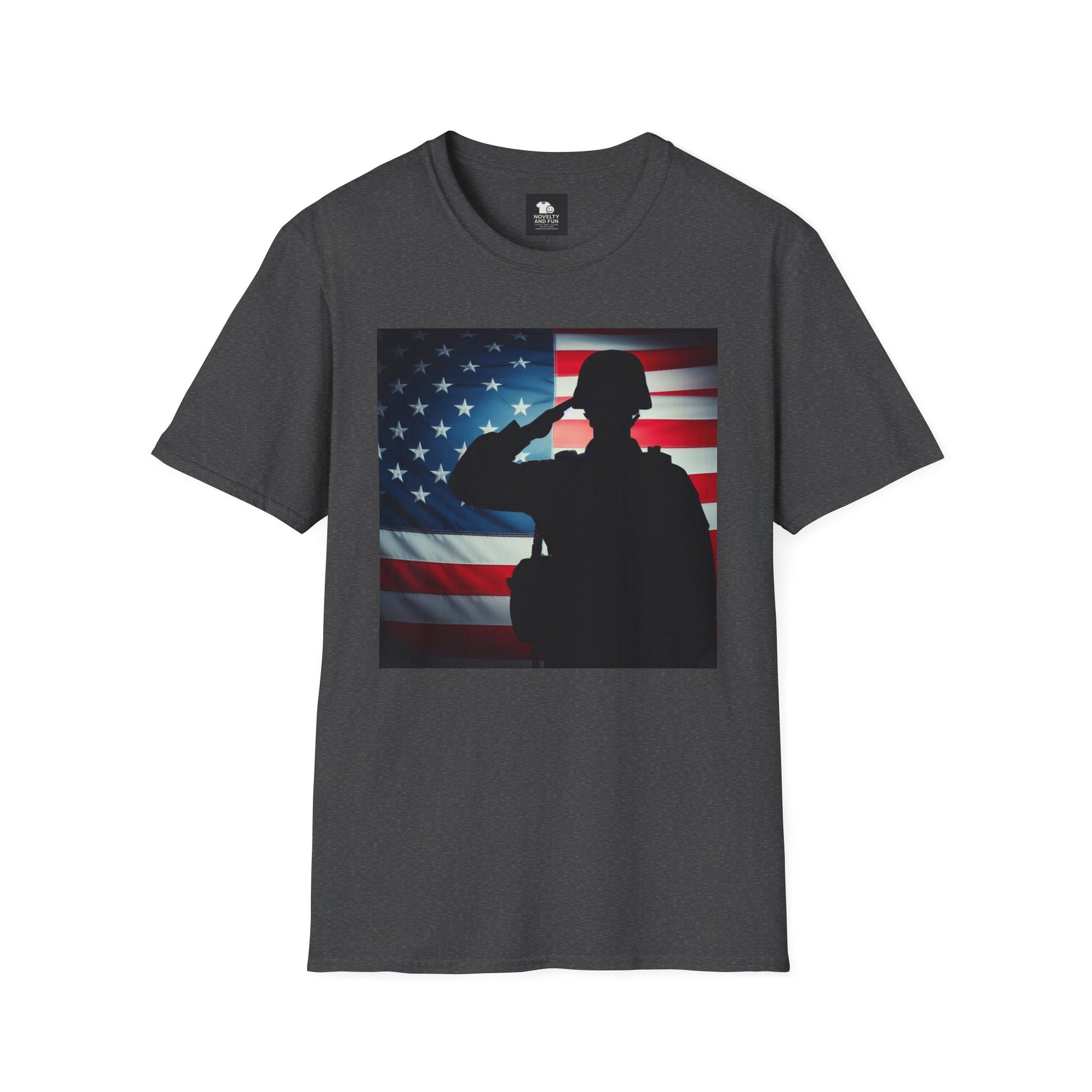 Salute to Service Unisex T-Shirt, Military Tribute Shirt, Patriotic Tee, Veteran Appreciation Gift, 4th of July Outfit, Americana Apparel