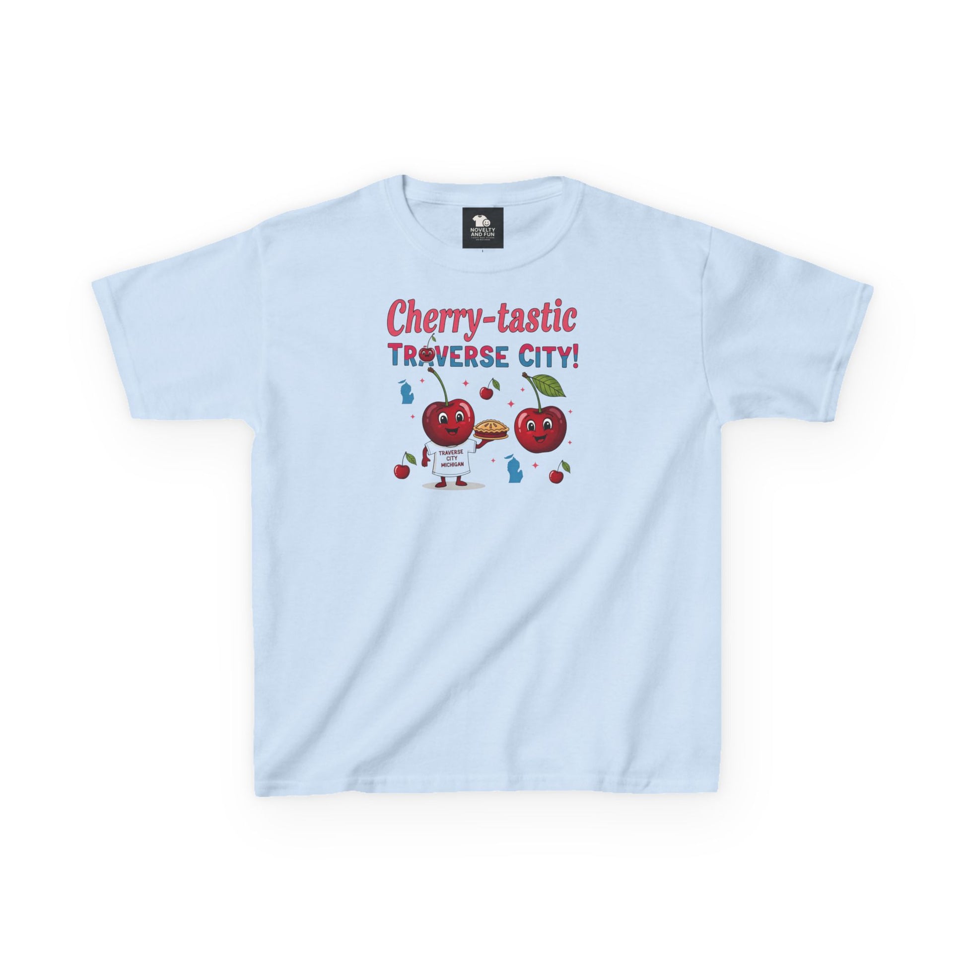 Cherry-tastic Traverse City Kids Tee | Fun Family Tee, Summer Shirt, Kids Gift, Fruit Themed T-shirt, Cherry Lovers Apparel