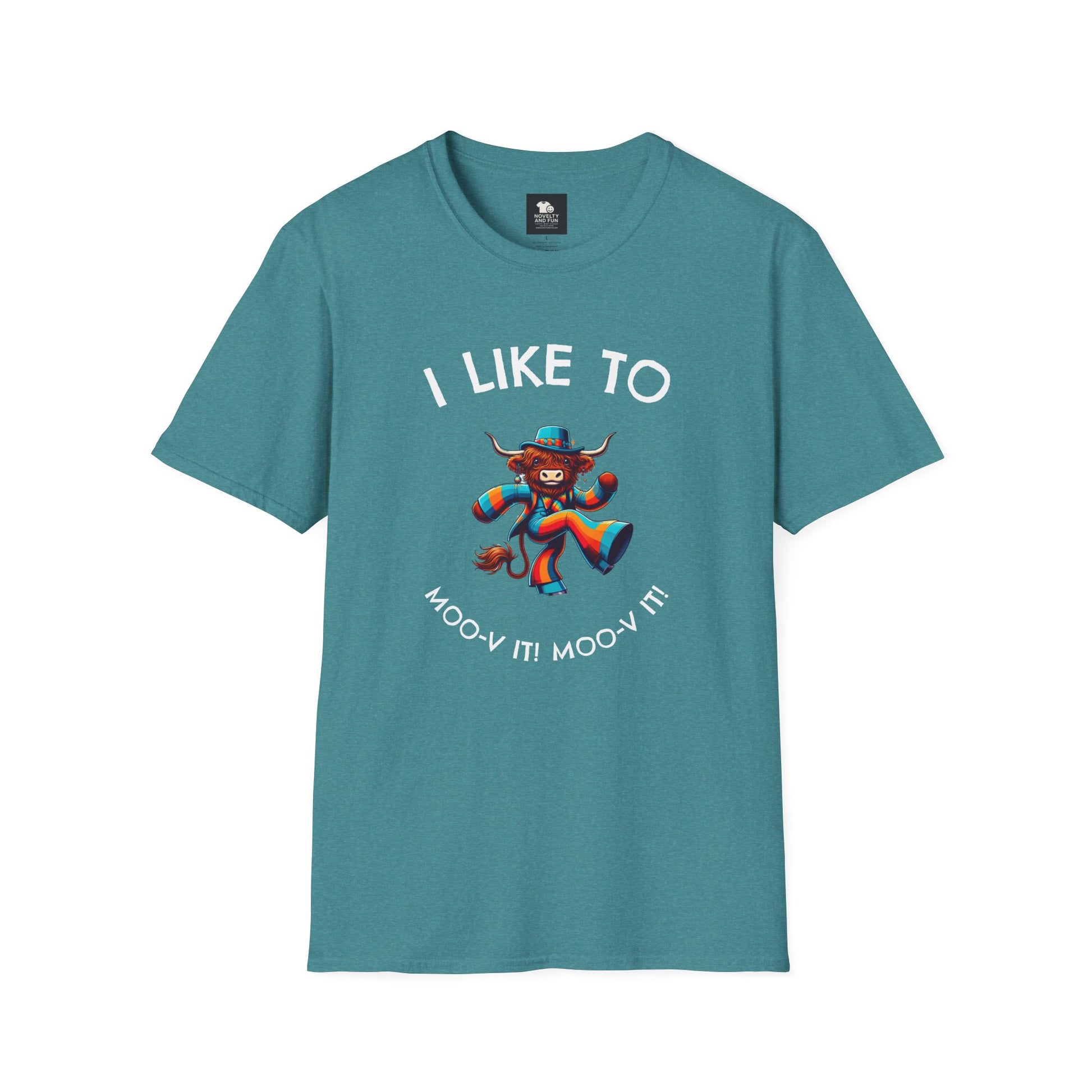 Colorful Highland Cow T-Shirt
