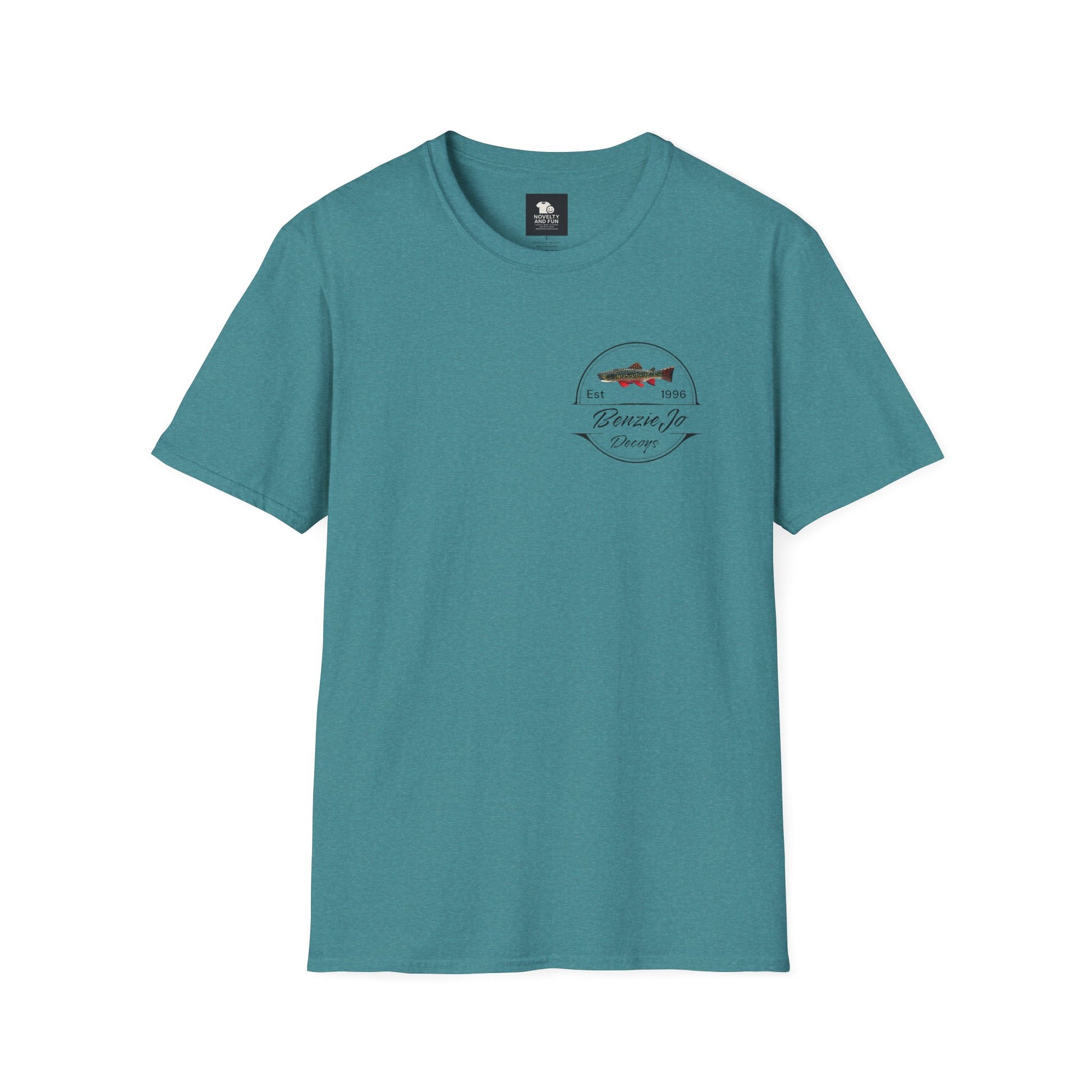 Front and Back Michigan BenzieJo Fish Decoys T-Shirt