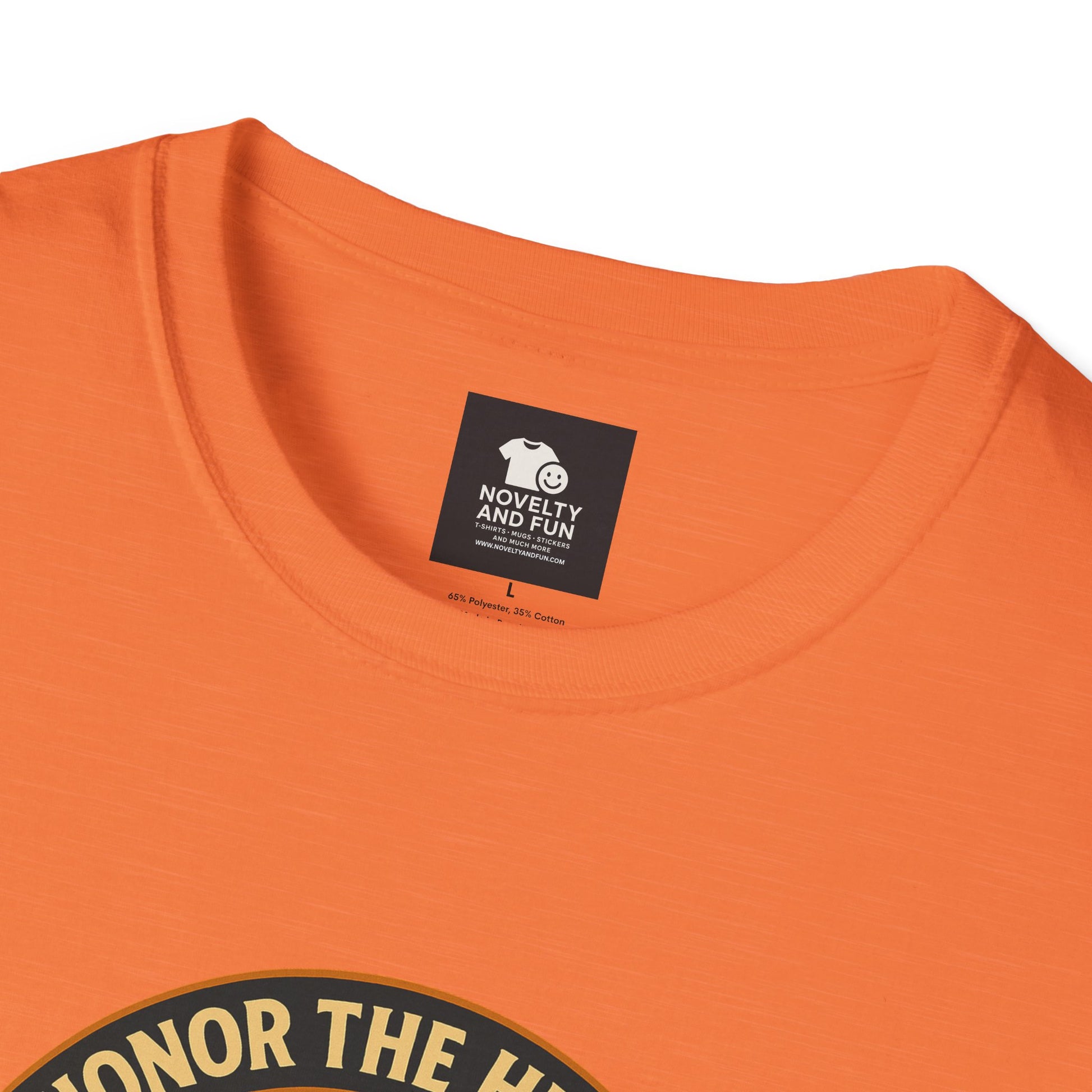 Honor The Hustle Unisex Graphic T-Shirt - Labor Day Construction Tee