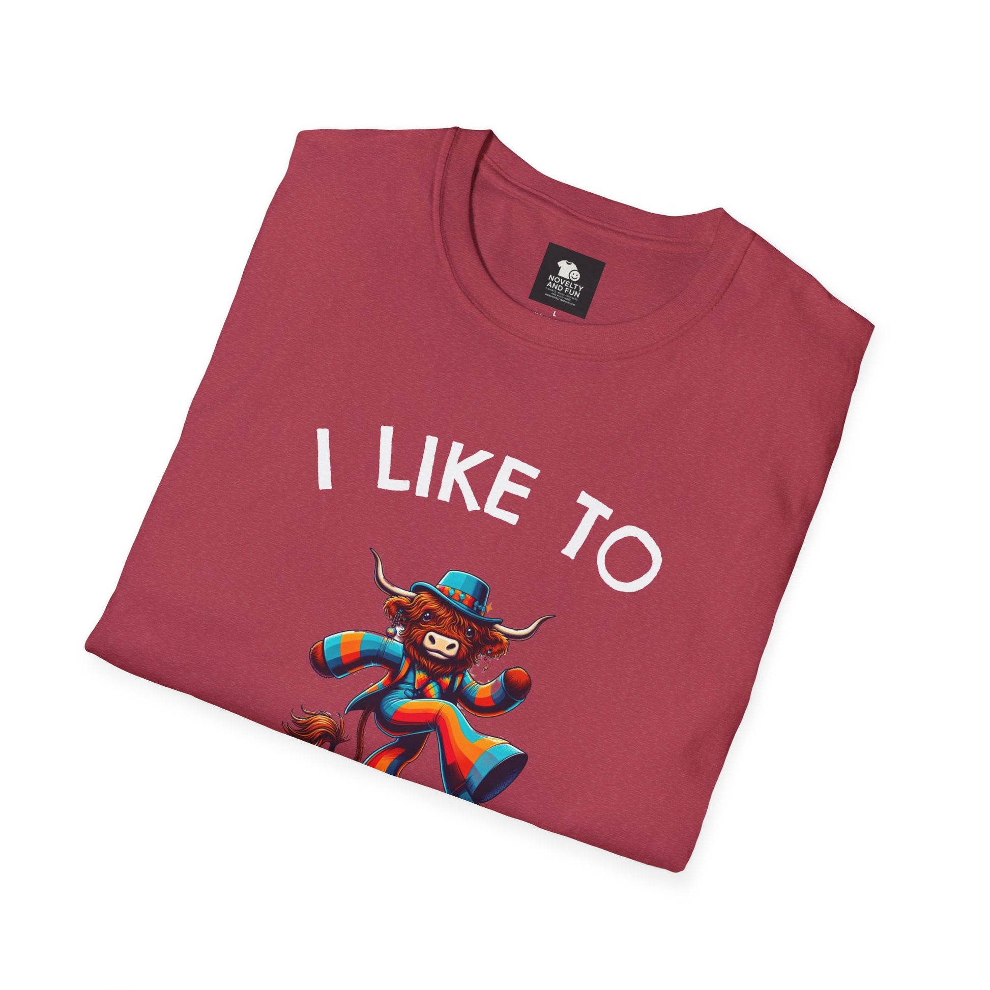 Colorful Highland Cow T-Shirt