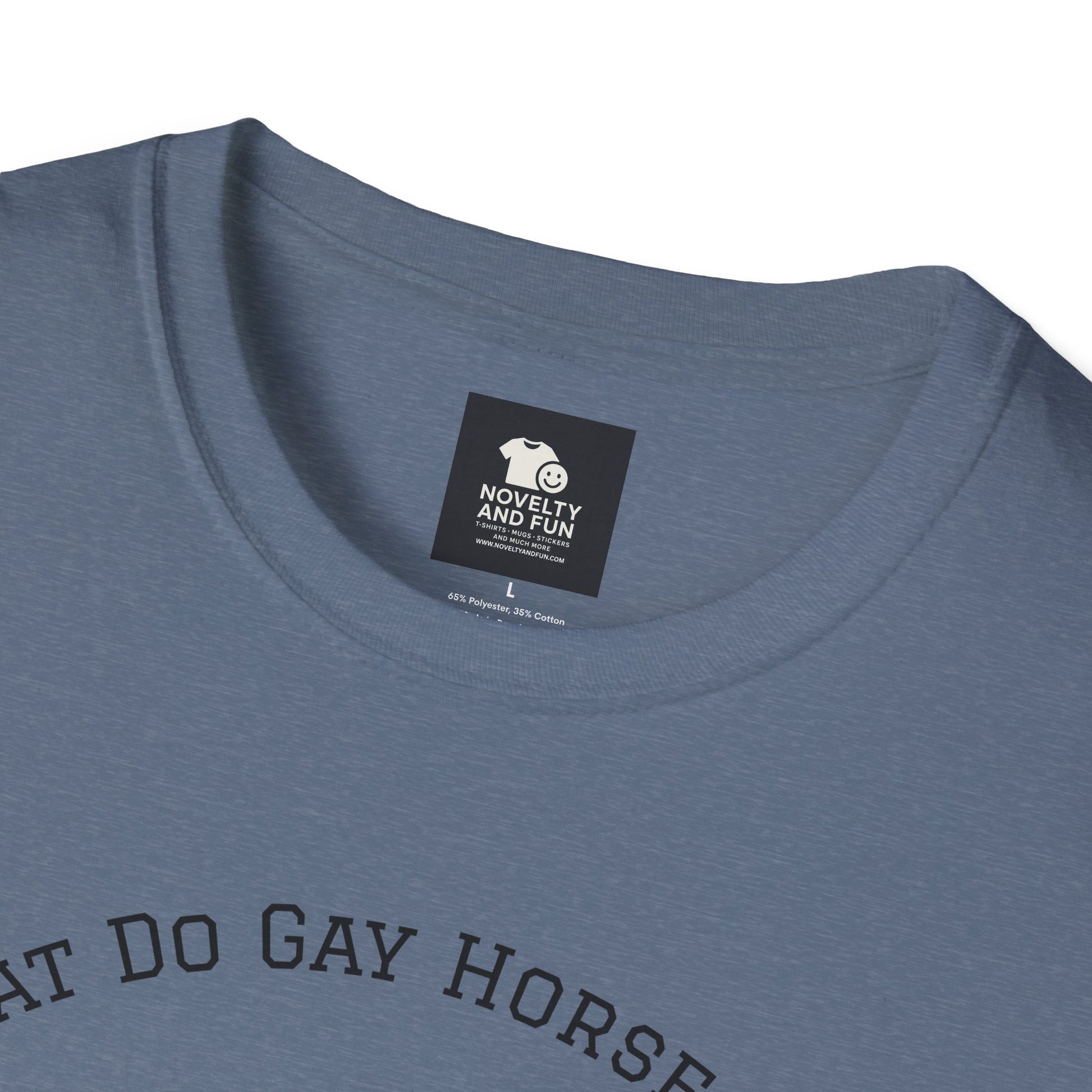 Rainbow Horse Humor T-Shirt, Gay Pride Tee, Funny Animal Shirt, LGBT Unisex