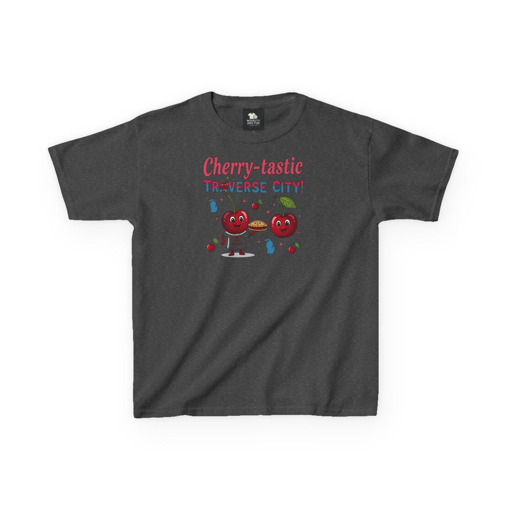 Cherry-tastic Traverse City Kids Tee | Fun Family Tee, Summer Shirt, Kids Gift, Fruit Themed T-shirt, Cherry Lovers Apparel