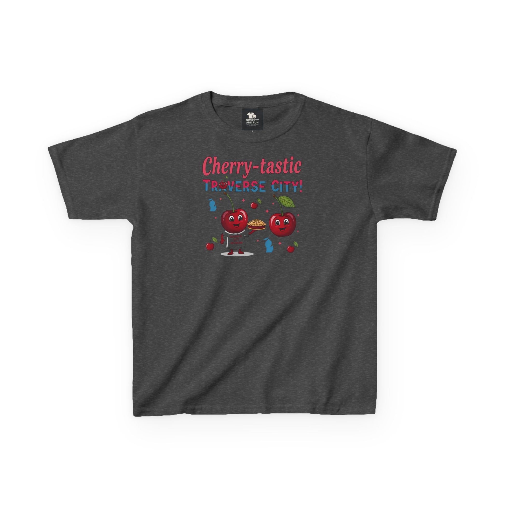 Cherry-tastic Traverse City Kids Tee | Fun Family Tee, Summer Shirt, Kids Gift, Fruit Themed T-shirt, Cherry Lovers Apparel