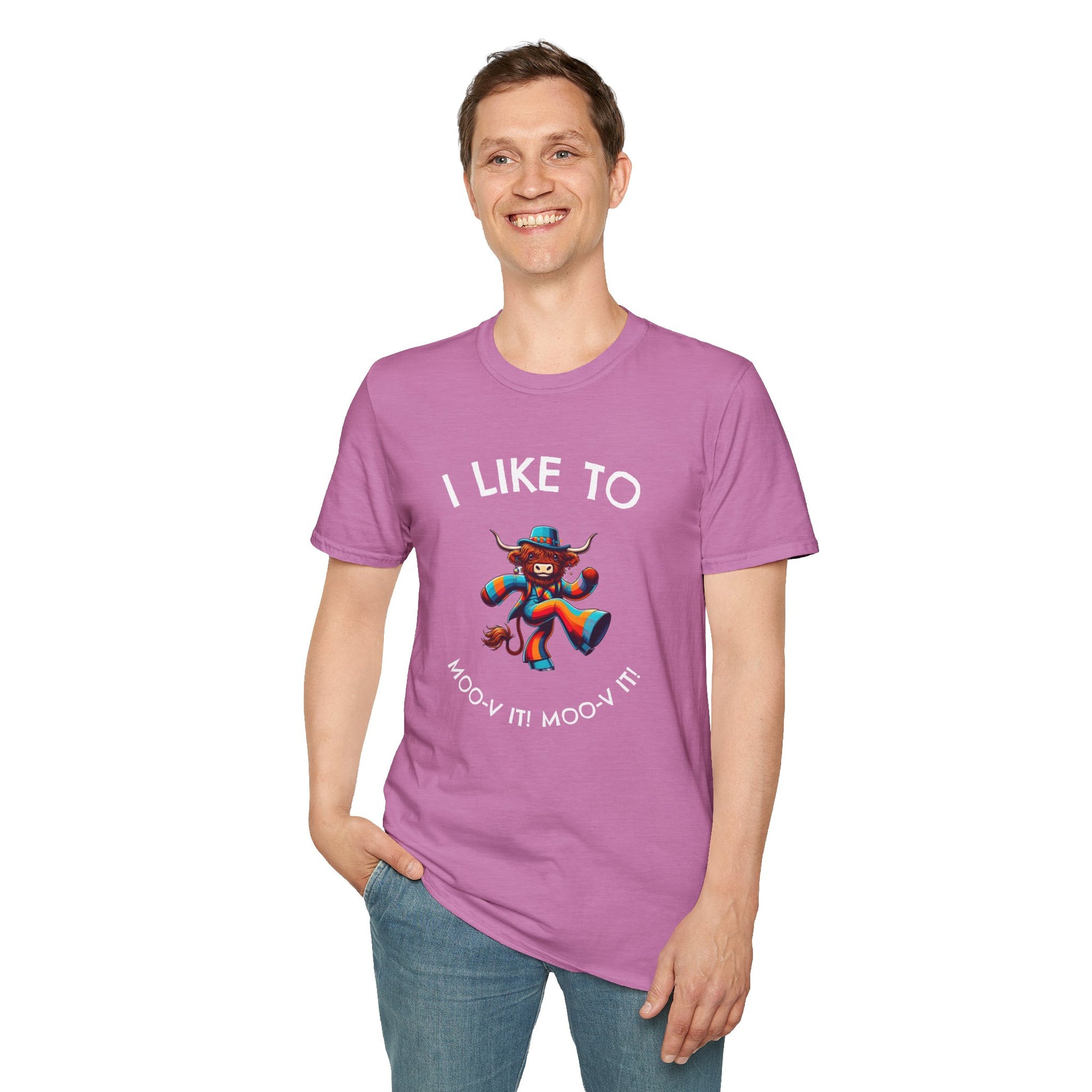 Colorful Highland Cow T-Shirt