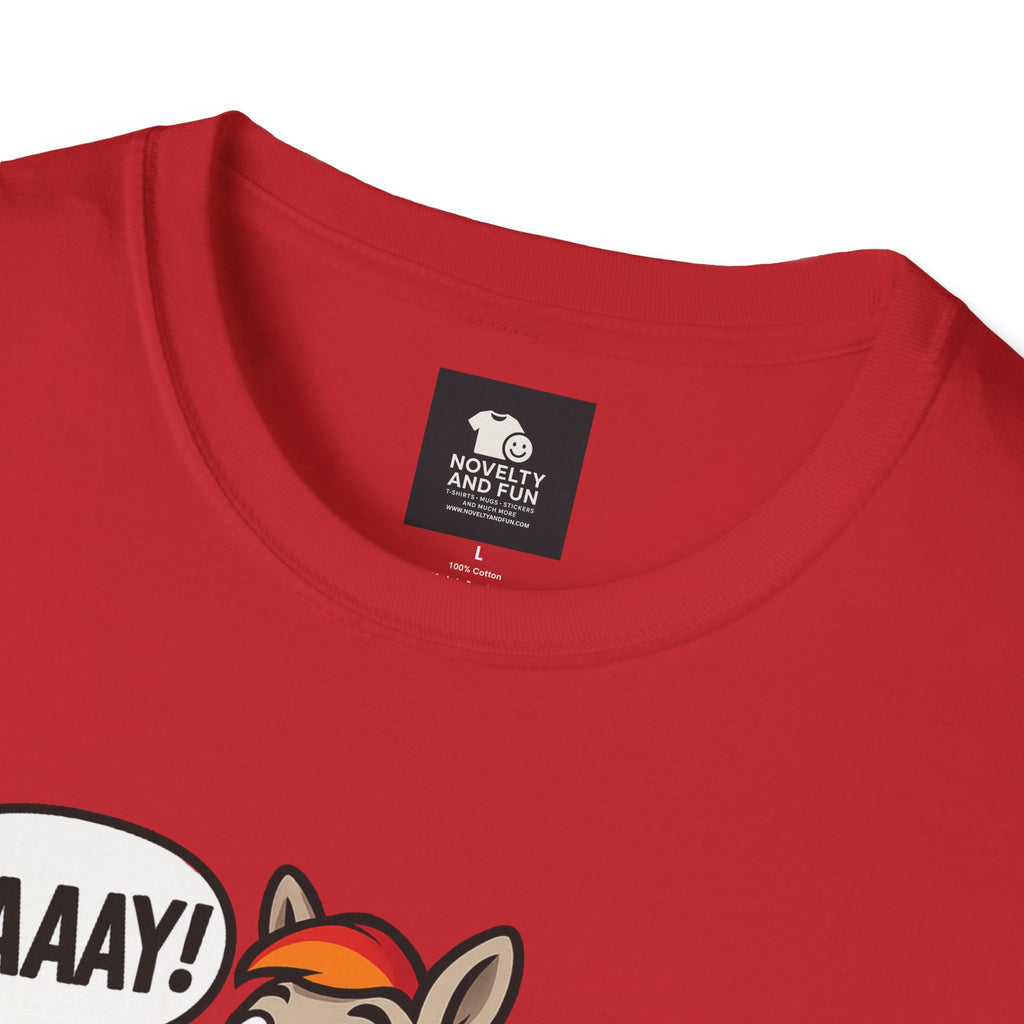 Rainbow Horse Graphic HAAAY T-Shirt, Funny Gift, Pride Apparel, Cute Graphic Tee, LGBTQ Pride Shirt, Colorful Horse Tee,