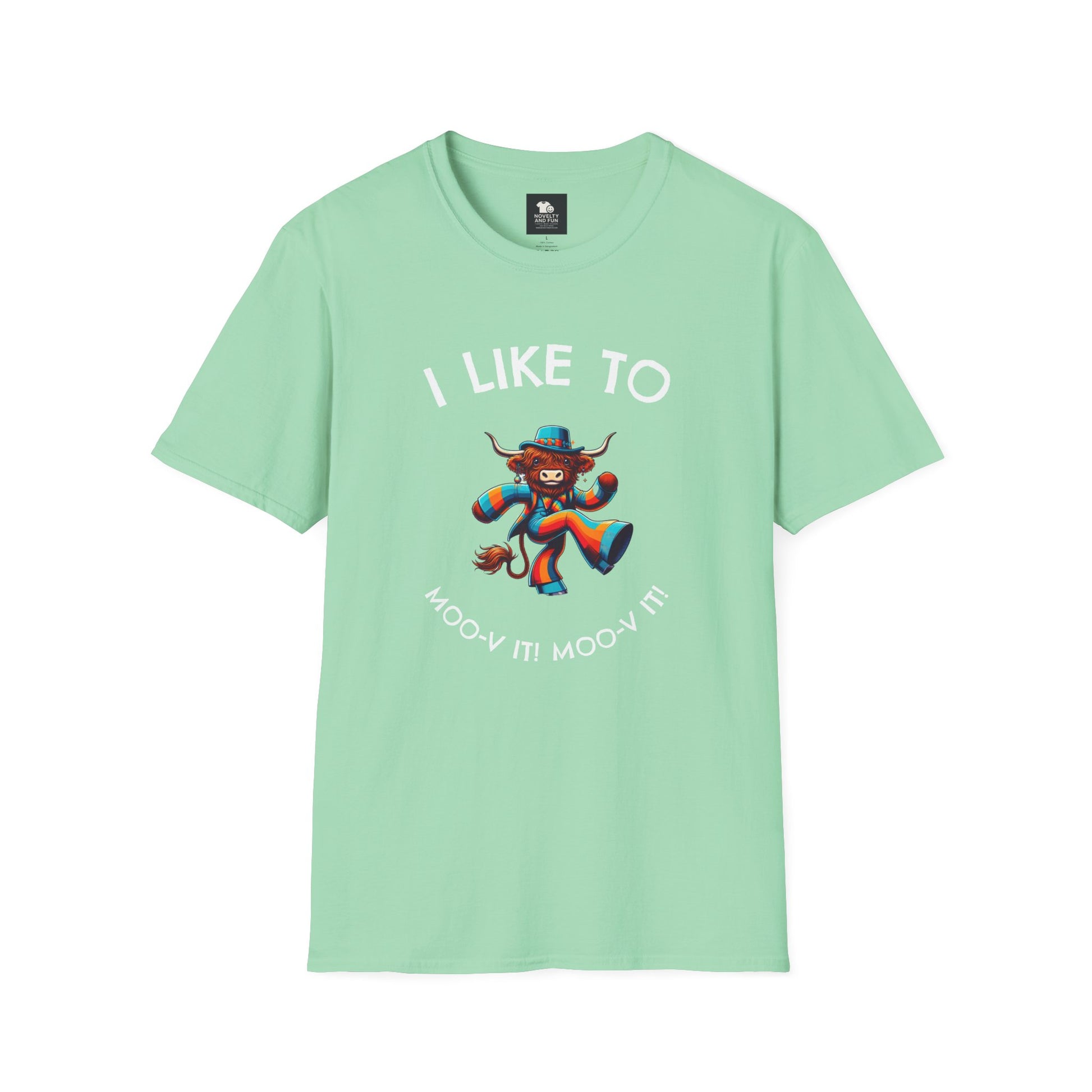 Colorful Highland Cow T-Shirt