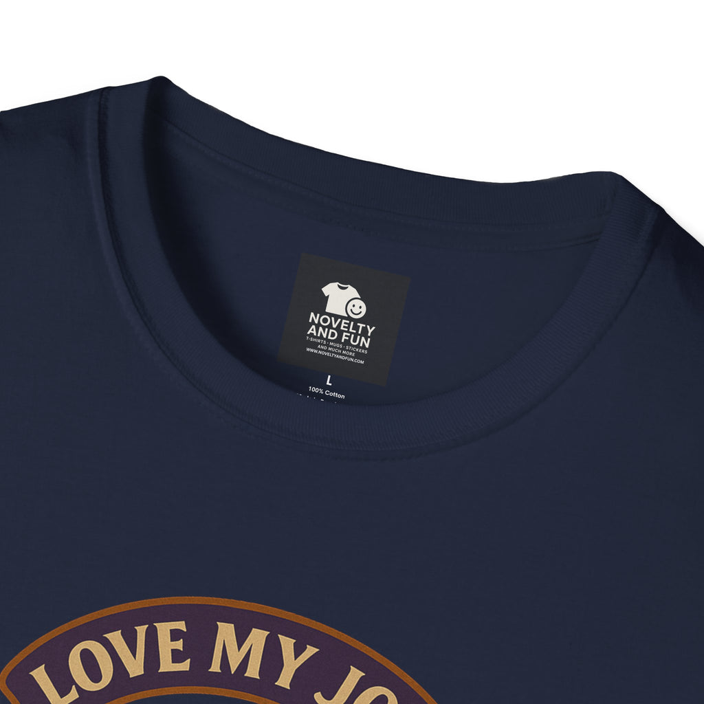HCA Coffee Lover's Unisex T-Shirt, Funny Highland Cow Design