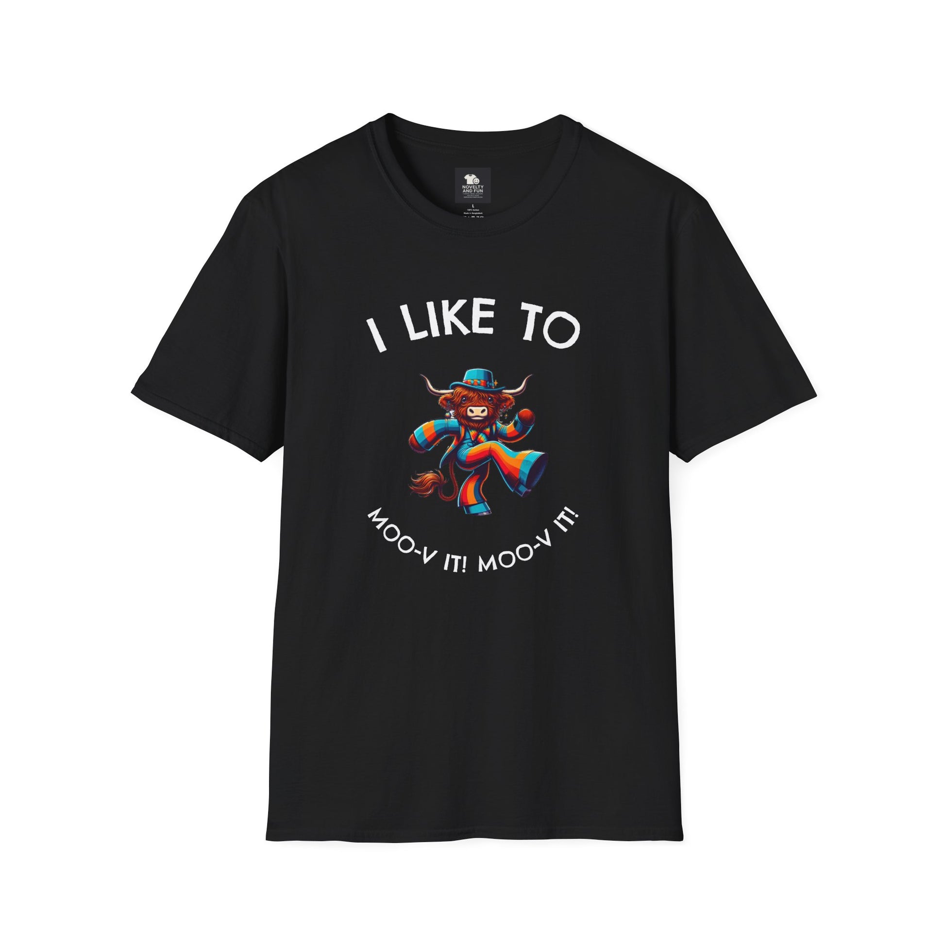 Colorful Highland Cow T-Shirt