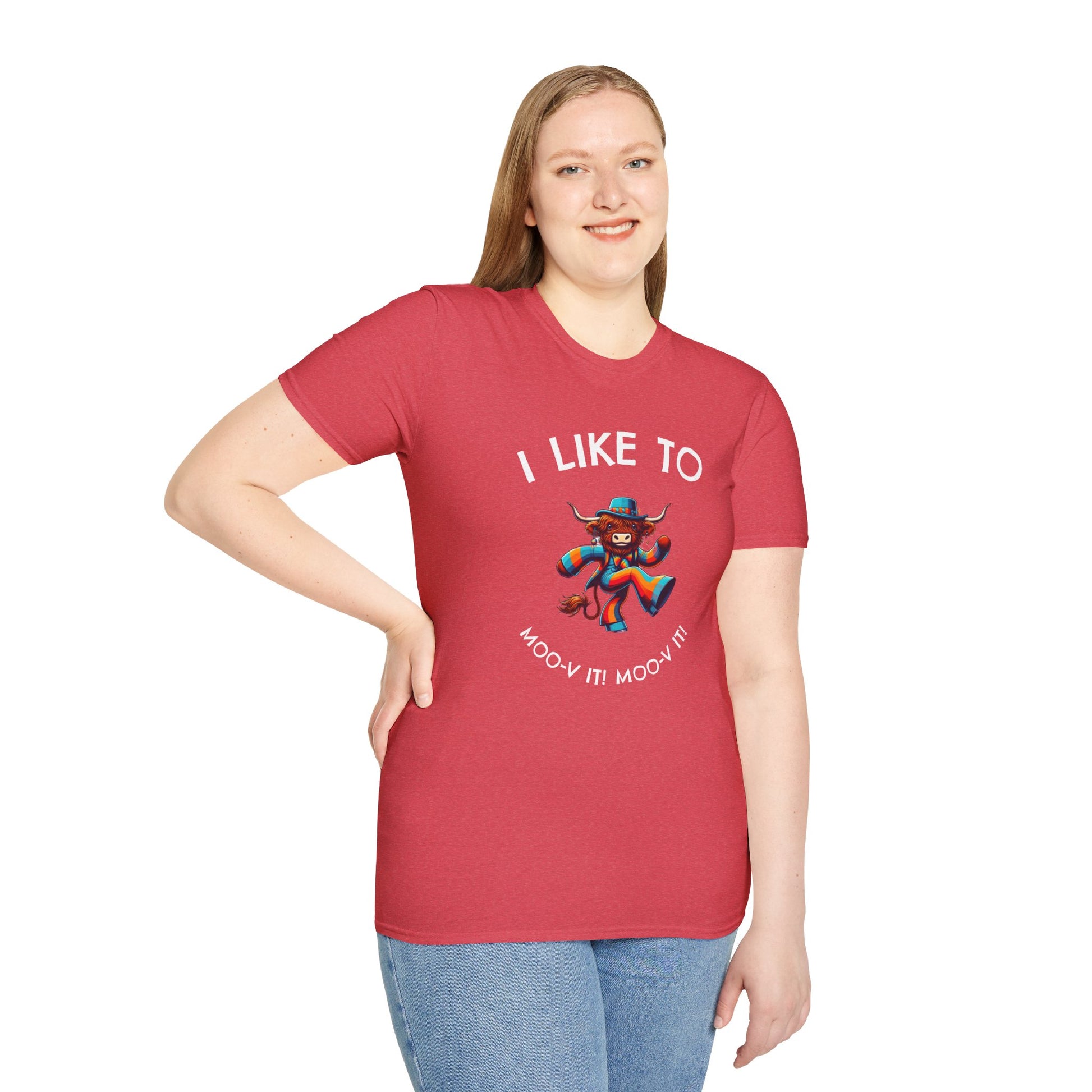 Colorful Highland Cow T-Shirt