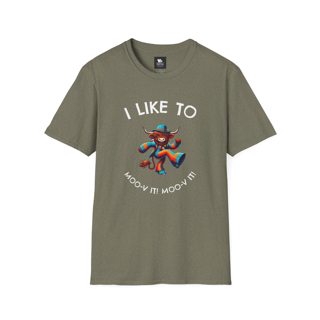 Colorful Highland Cow T-Shirt