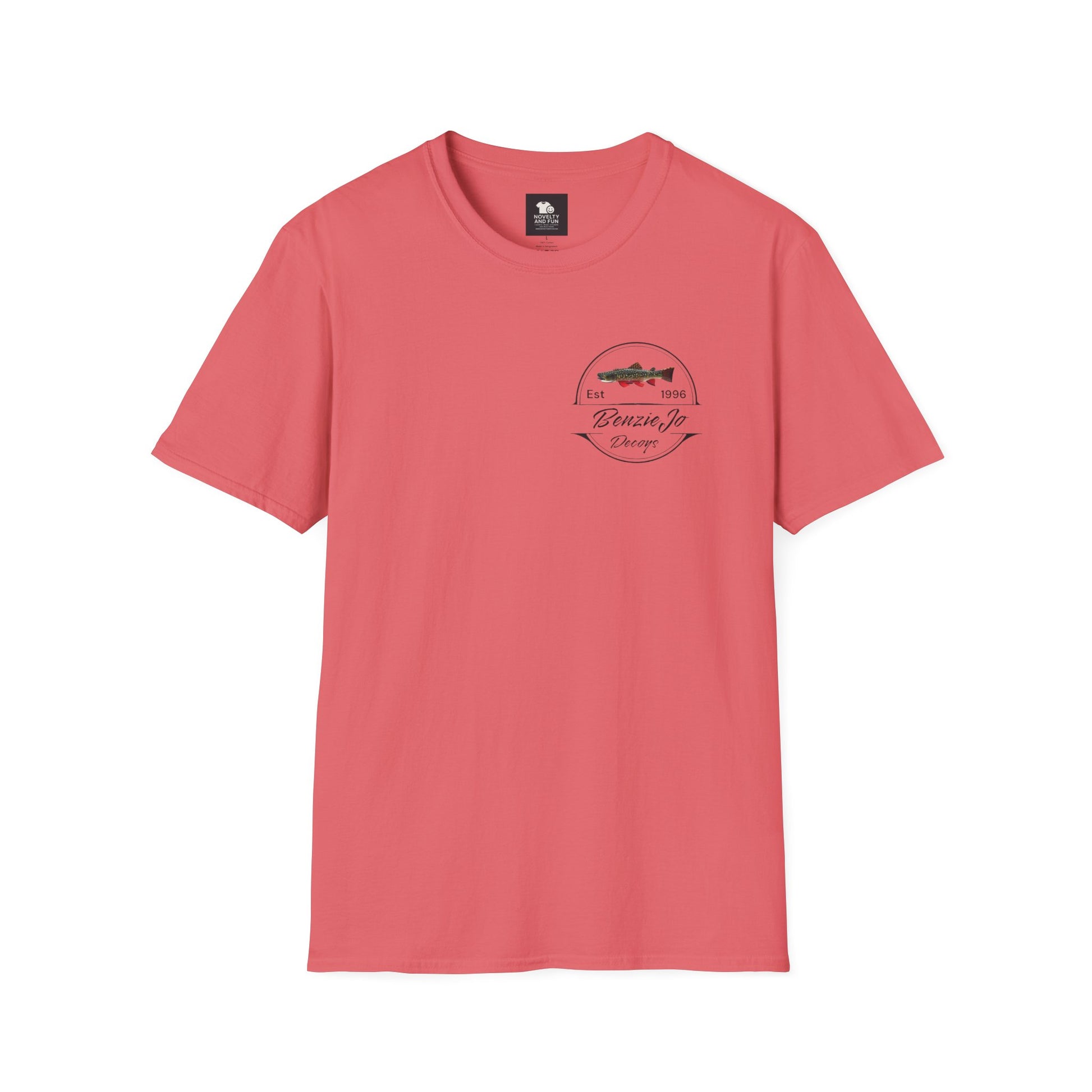 Front and Back Michigan BenzieJo Fish Decoys T-Shirt
