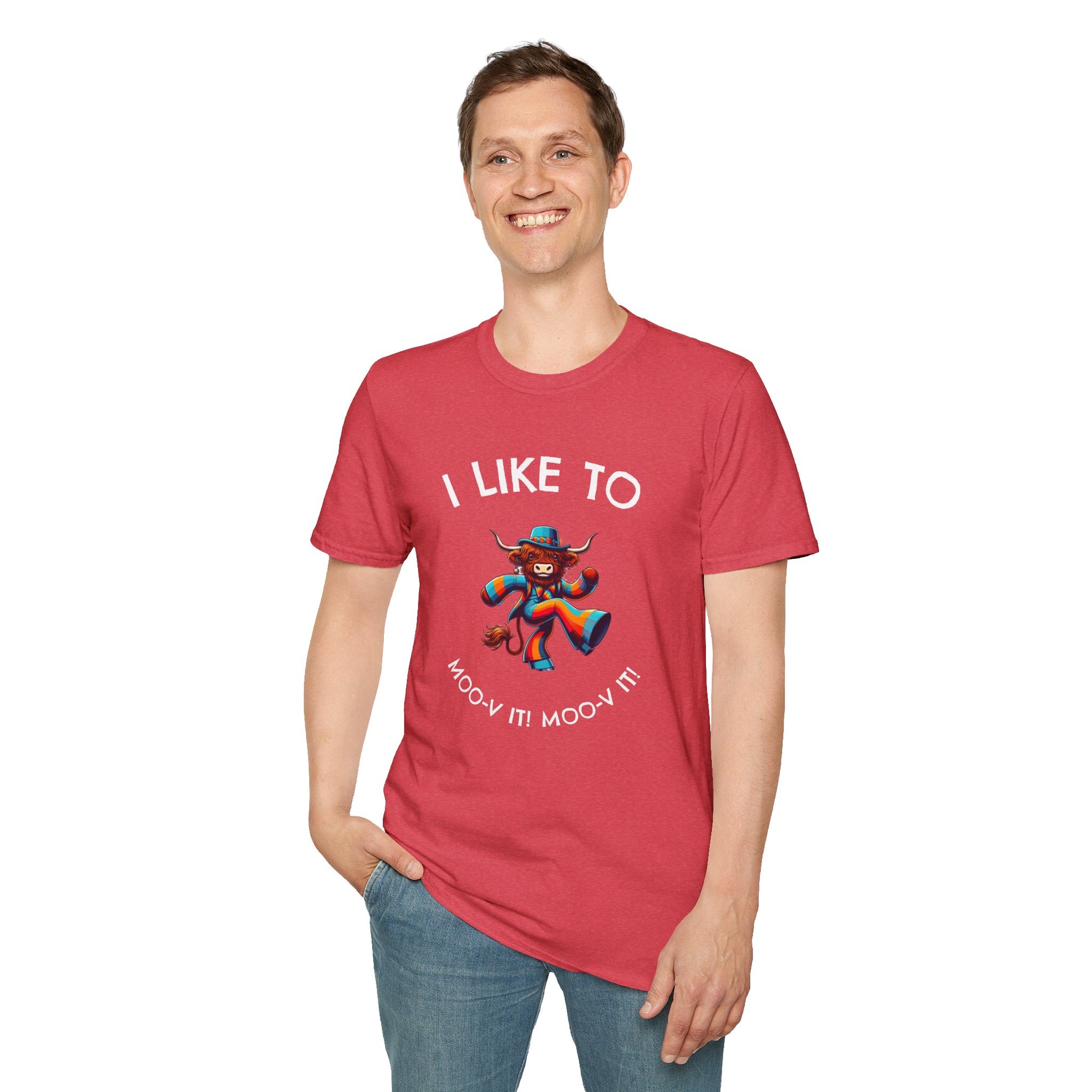 Colorful Highland Cow T-Shirt