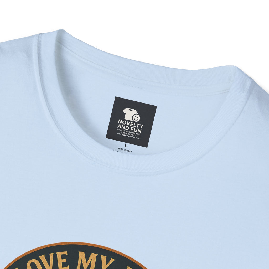 Funny HCA Highland Cow Coffee Lover Softstyle T-Shirt