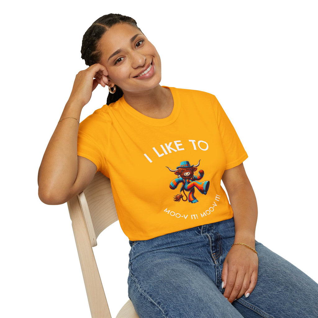 Colorful Highland Cow T-Shirt
