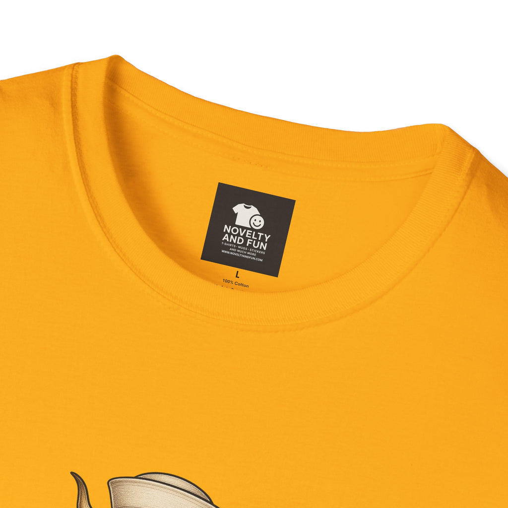 Veteran's Day Navy Highland Cow T-Shirt