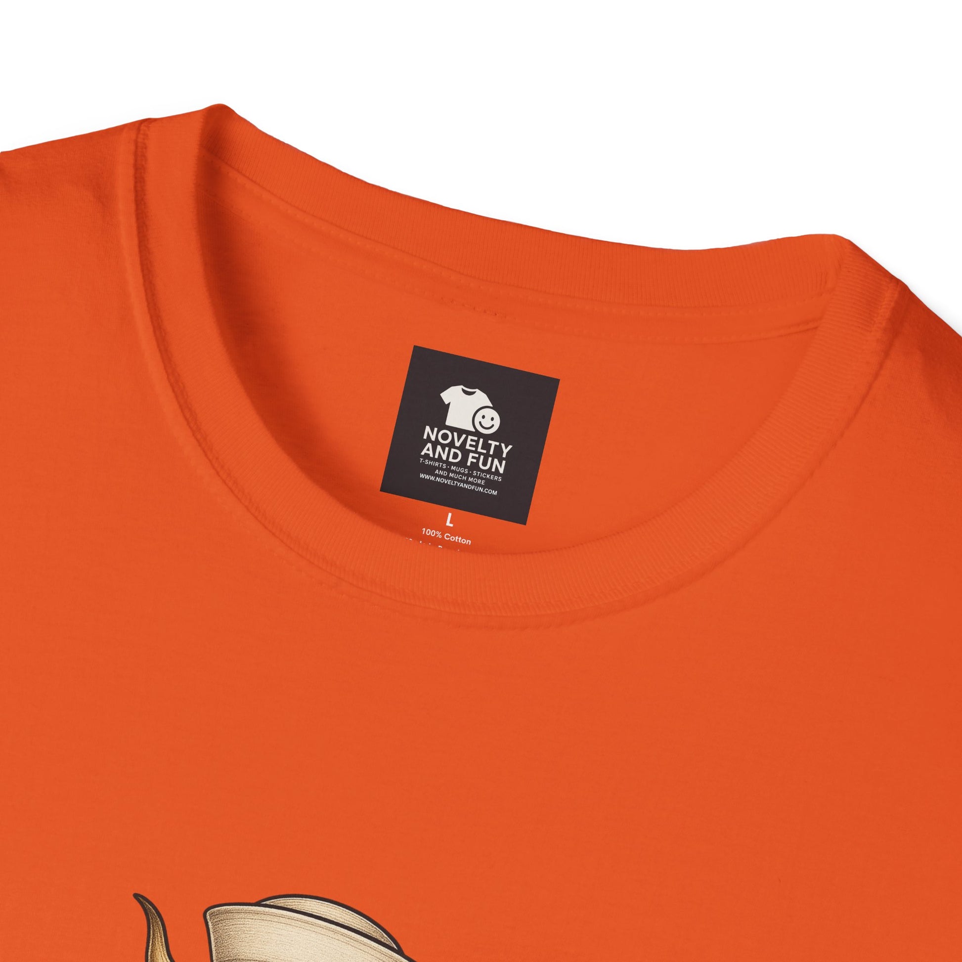 Veteran's Day Navy Highland Cow T-Shirt