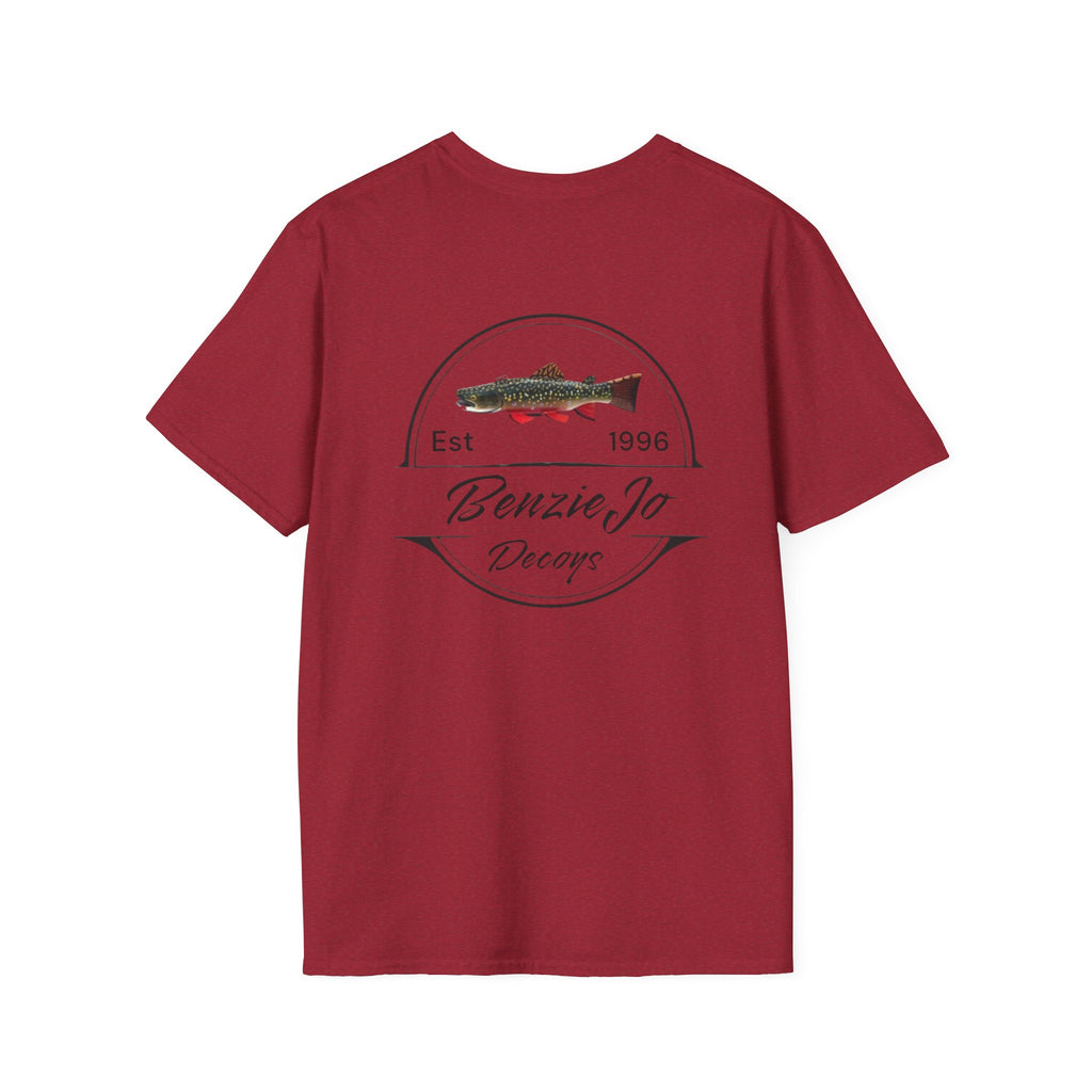 Front and Back Michigan BenzieJo Fish Decoys T-Shirt