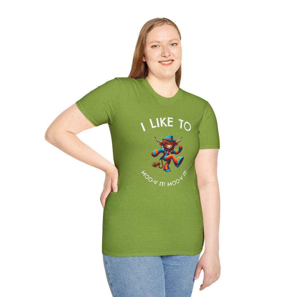 Colorful Highland Cow T-Shirt