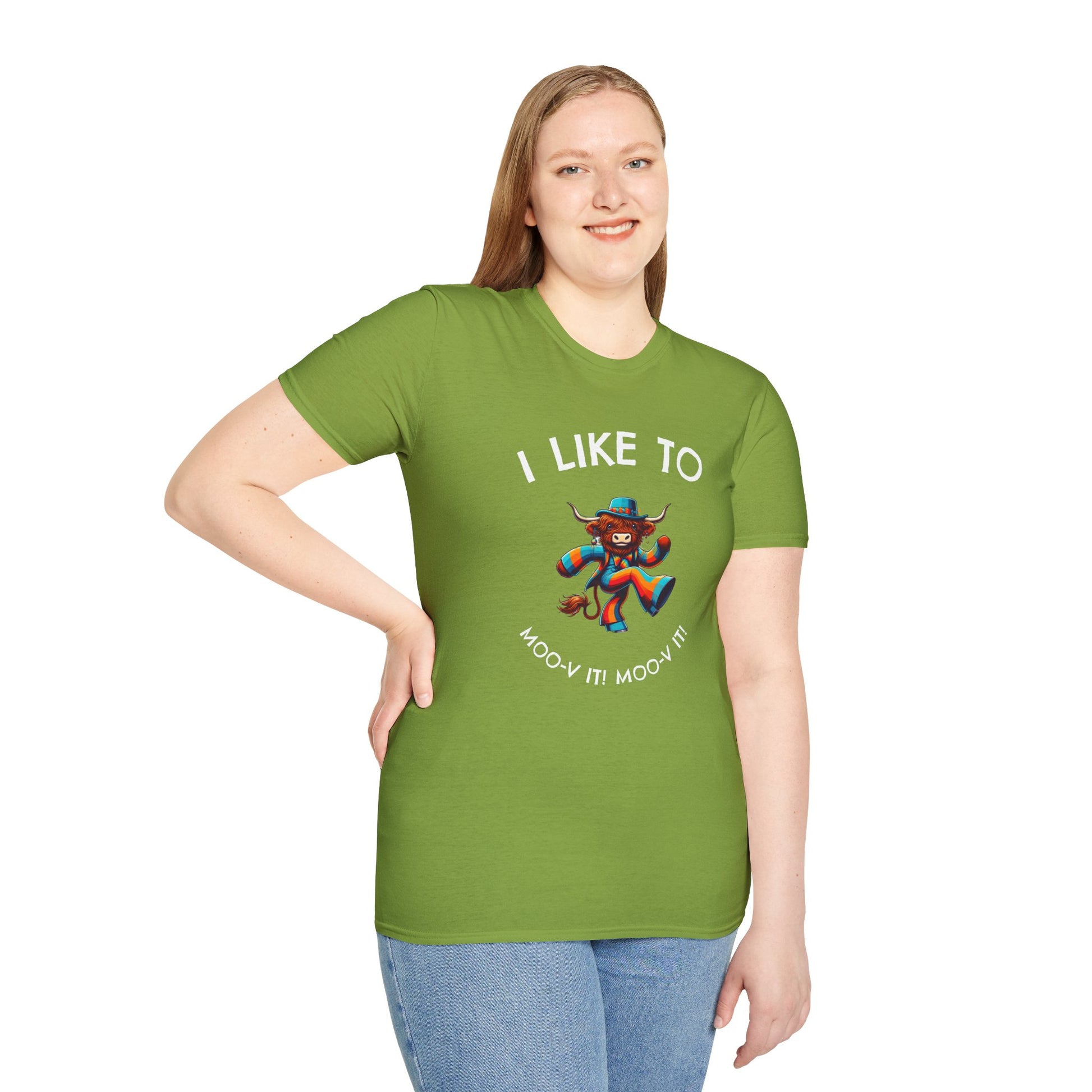 Colorful Highland Cow T-Shirt