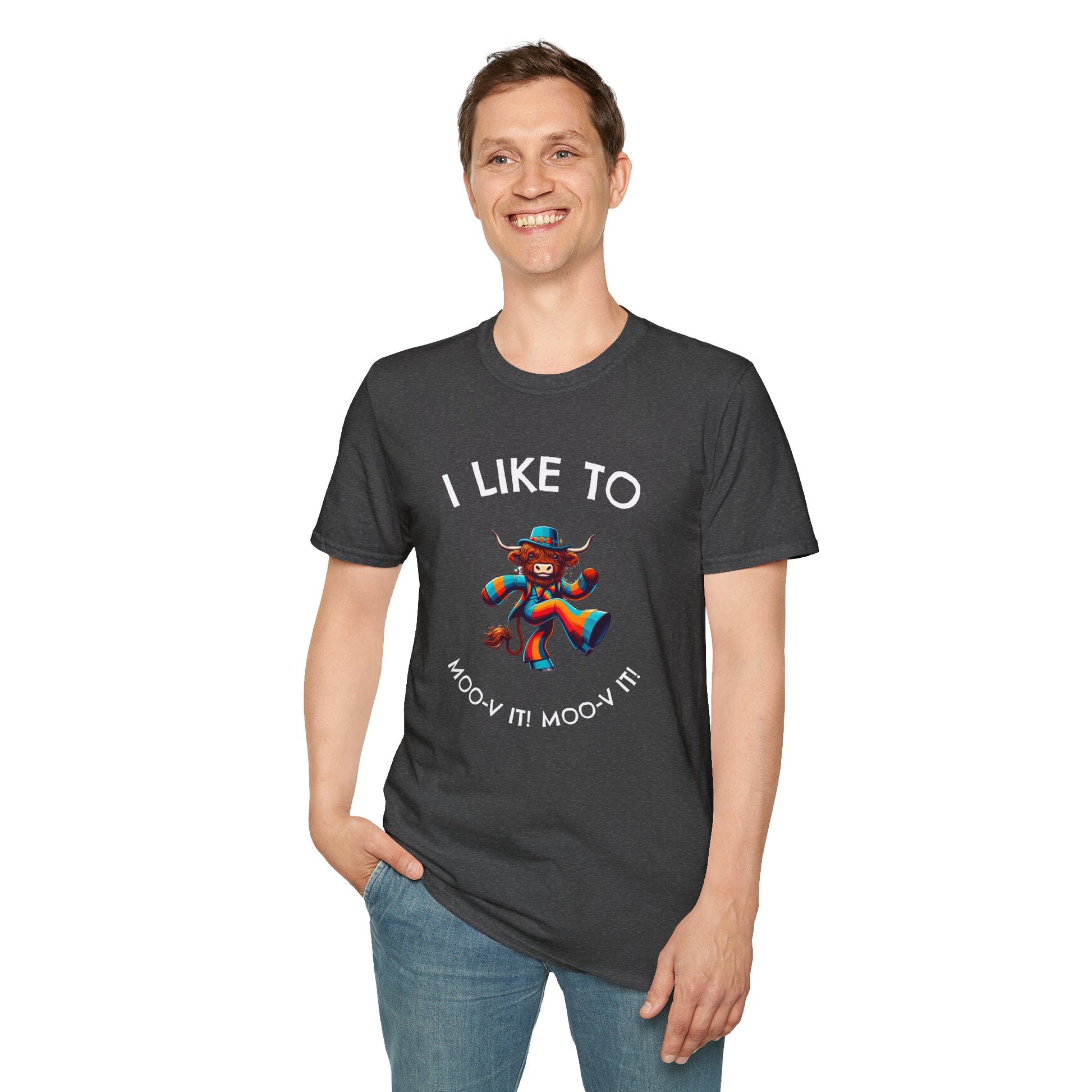 Colorful Highland Cow T-Shirt